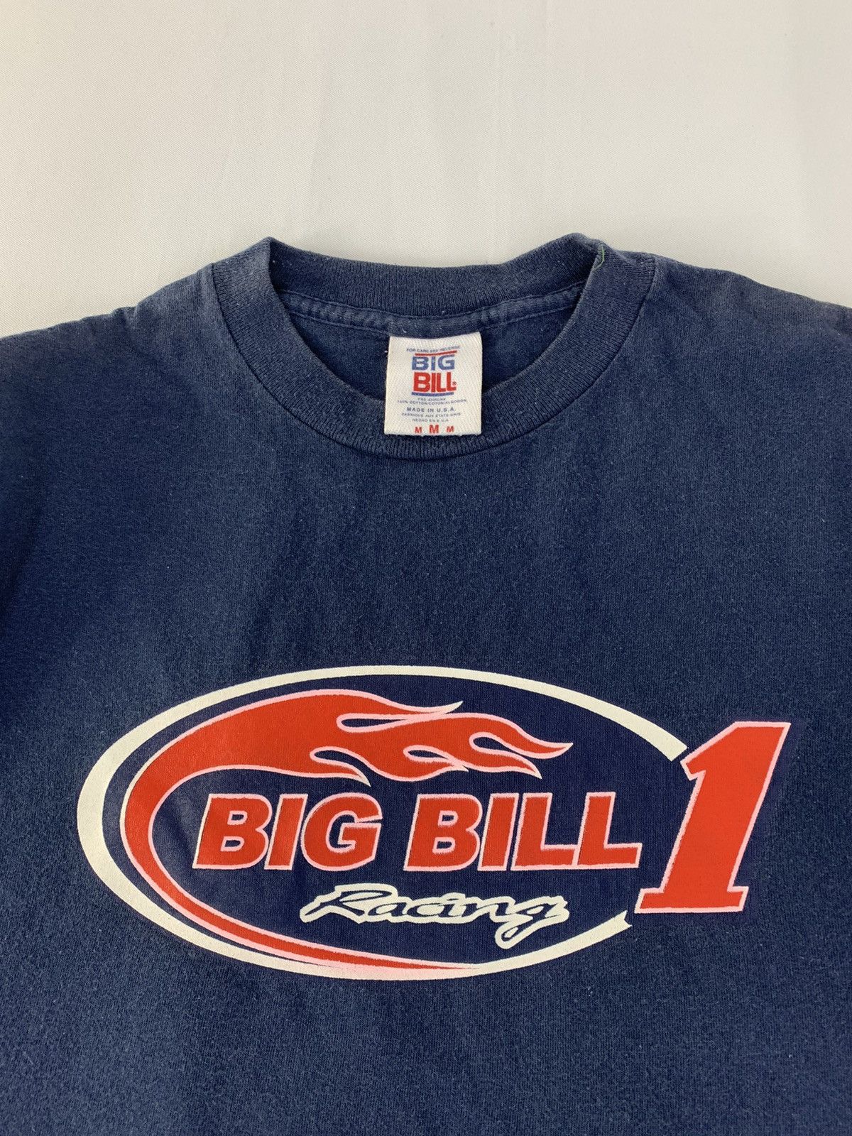 NASCAR Big Bill Racing Nascar Made In Usa Graphic Tee T-shirt Size US M / EU 48-50 / 2 - 4 Thumbnail