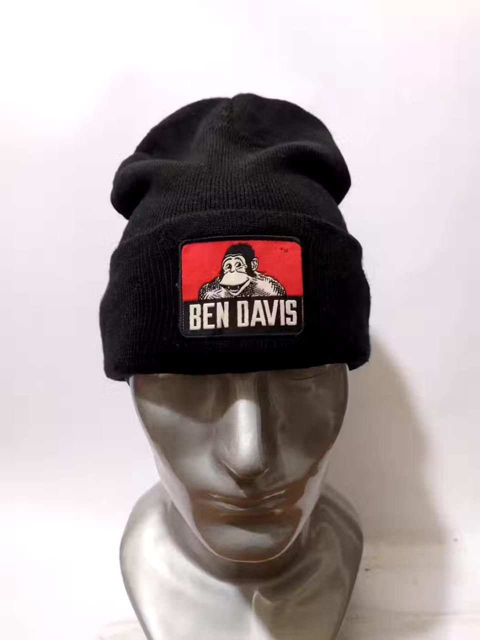Ben Davis Big Embroidery Logo Design Beanie Hats