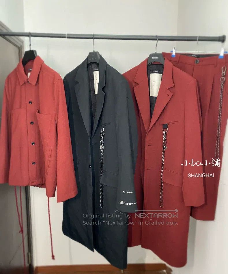 Song For The Mute SONG FOR THE MUTE Red wine-colored jacket Size US S / EU 44-46 / 1 - 1 Thumbnail