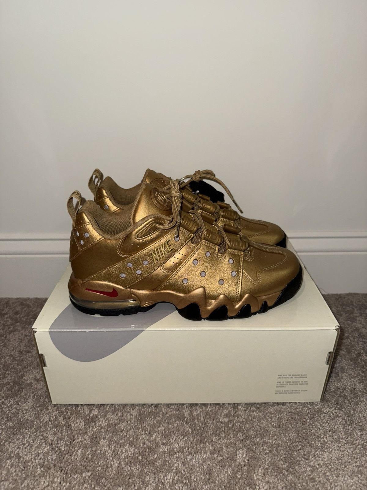 Nike × Supreme Supreme/Nike SB Air Max 2 CB '94 Low 'Metallic Gold' Size 8 Size US 8 / EU 41 - 5 Thumbnail