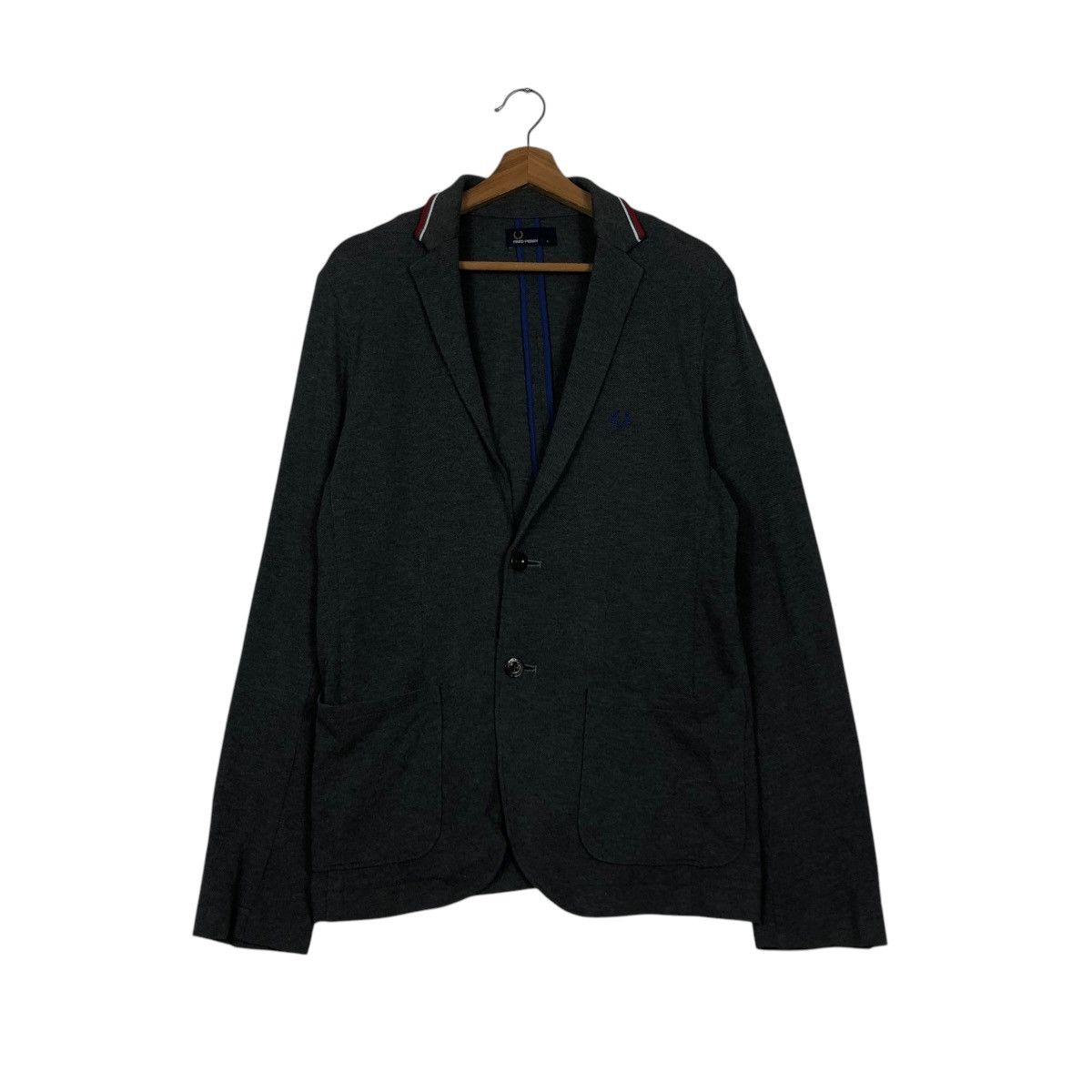 Japanese Brand 🔥VINTAGE BUTTON JACKET CARDIGAN FRED PERRY Size US L / EU 52-54 / 3 - 3 Thumbnail