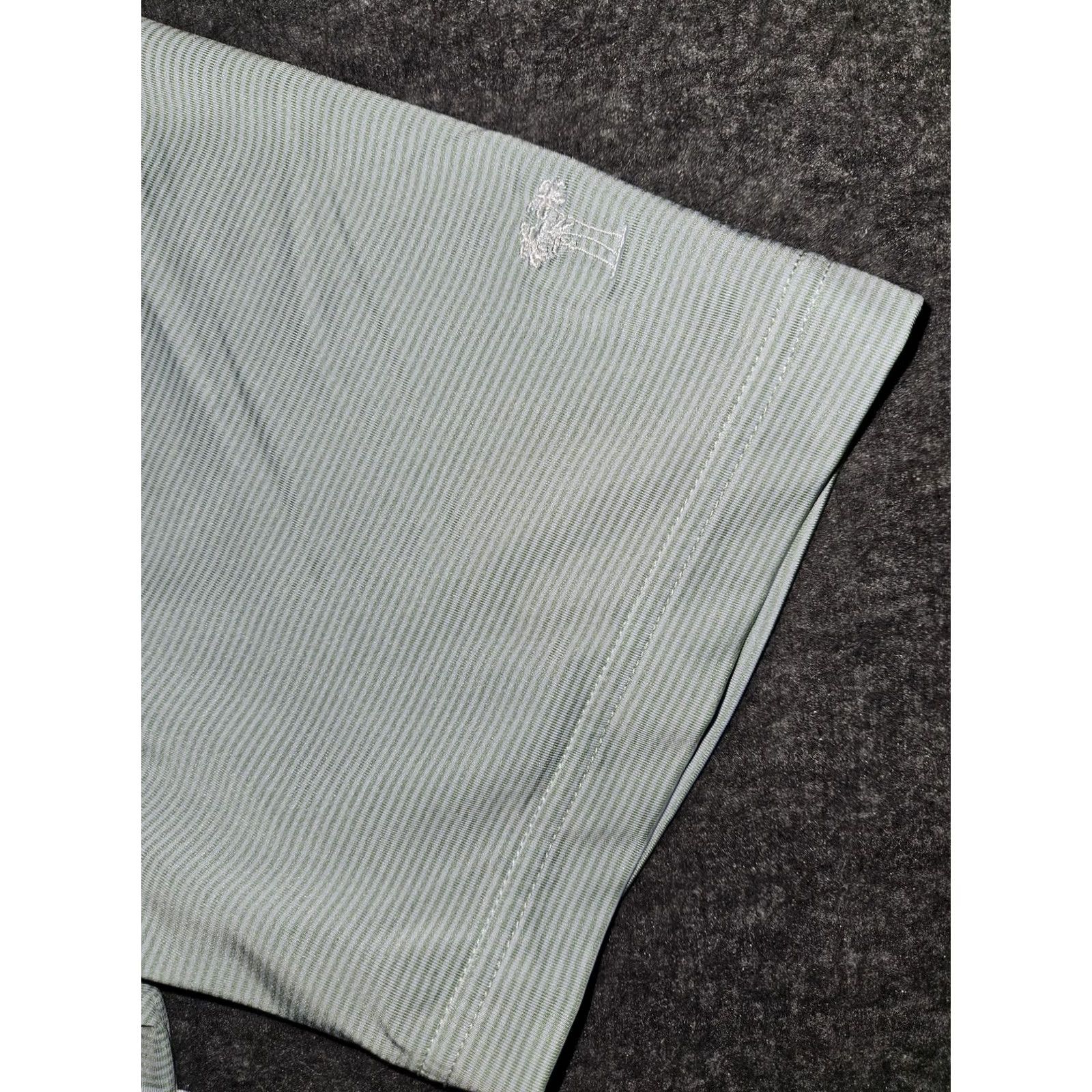 Footjoy FootJoy Polo Shirt Mens Large Striped Golf Performance Stretch FJ Green Breathy Lightweight Moisture Wicking Logo Short Sleeve Casual Activewear Golf Size US L / EU 52-54 / 3 - 5 Thumbnail