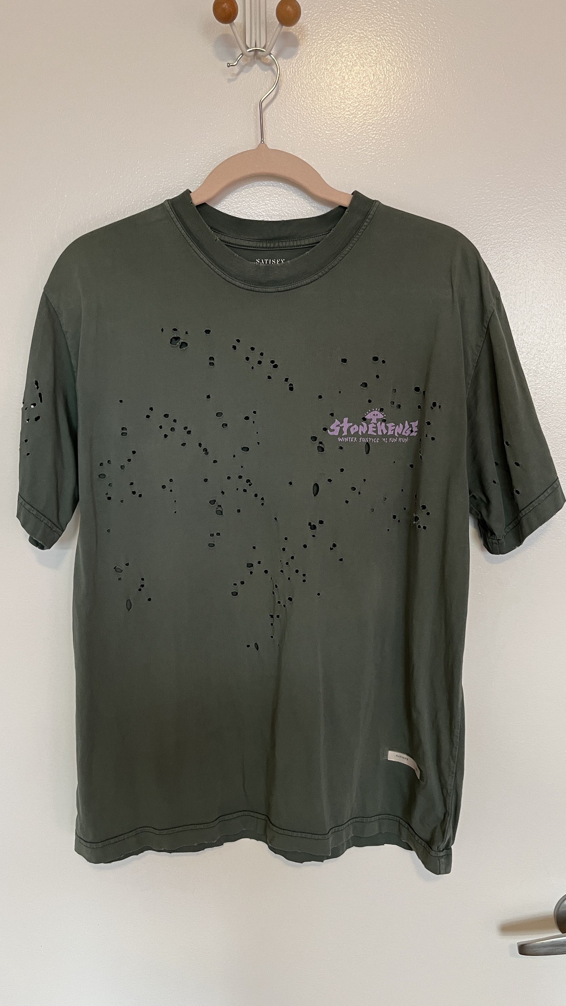 Satisfy Satisfy Running MothTech Stonehenge Tee Large 🌊 Size US L / EU 52-54 / 3 - 1 Thumbnail