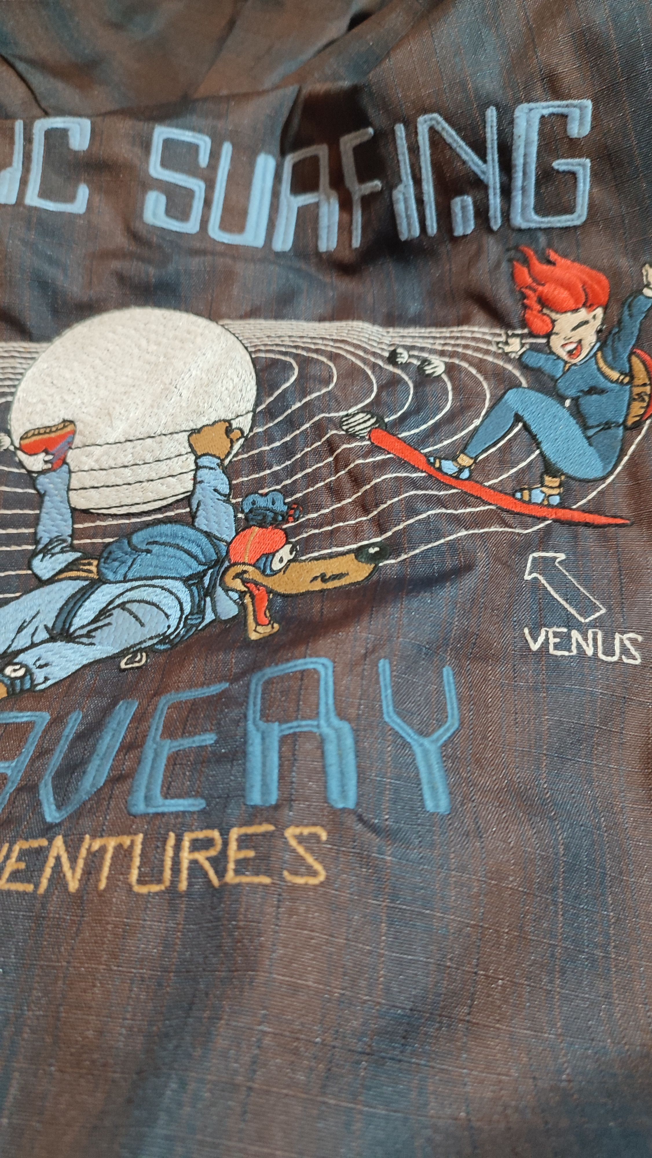 Vintage Rare Droopy and the wolf cosmic Surf Wear Streetwear Jacket Size US XL / EU 56 / 4 - 7 Thumbnail