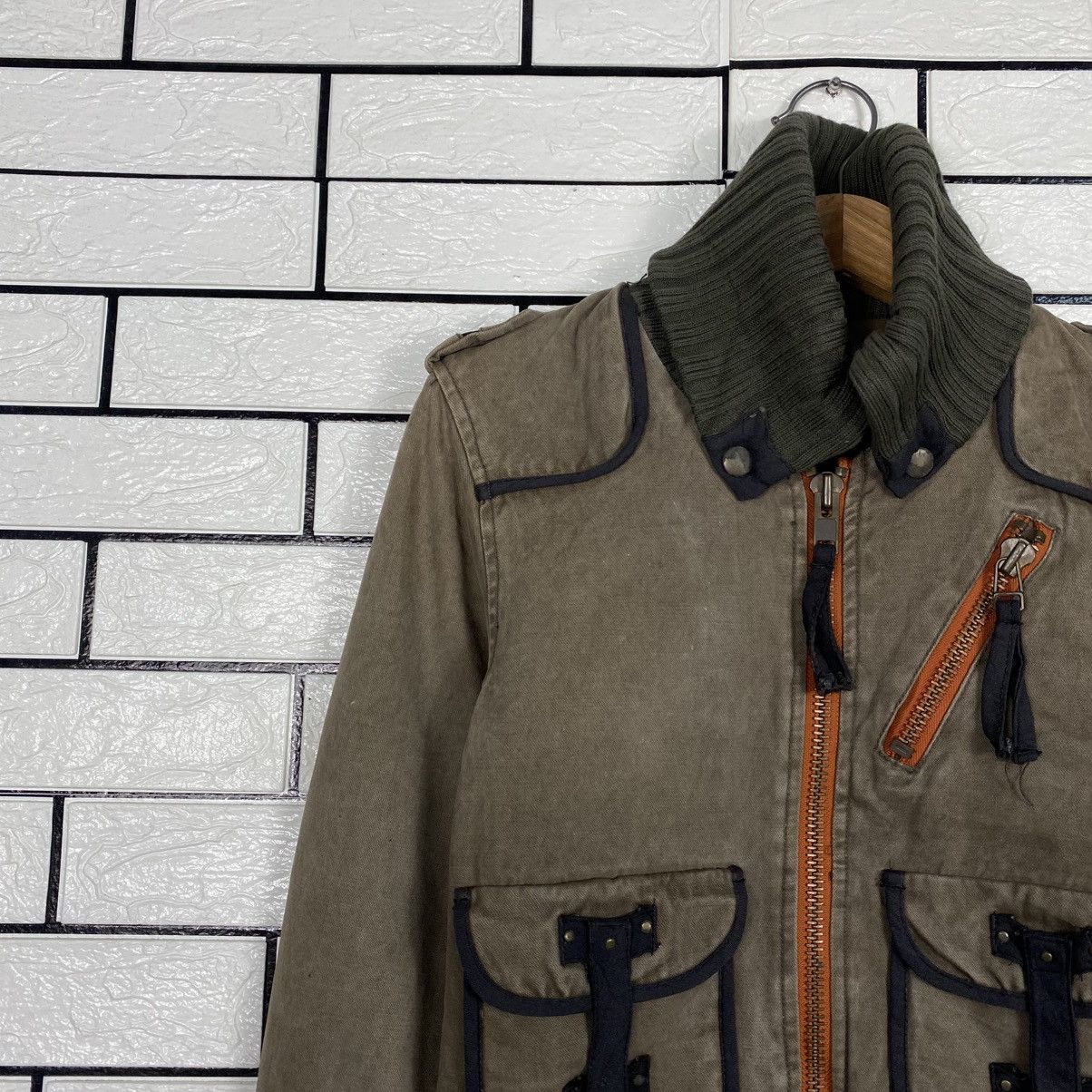 Japanese Brand 📌Cropped Bondage Parachute Biker Jacket Avirex Size US S / EU 44-46 / 1 - 8 Thumbnail
