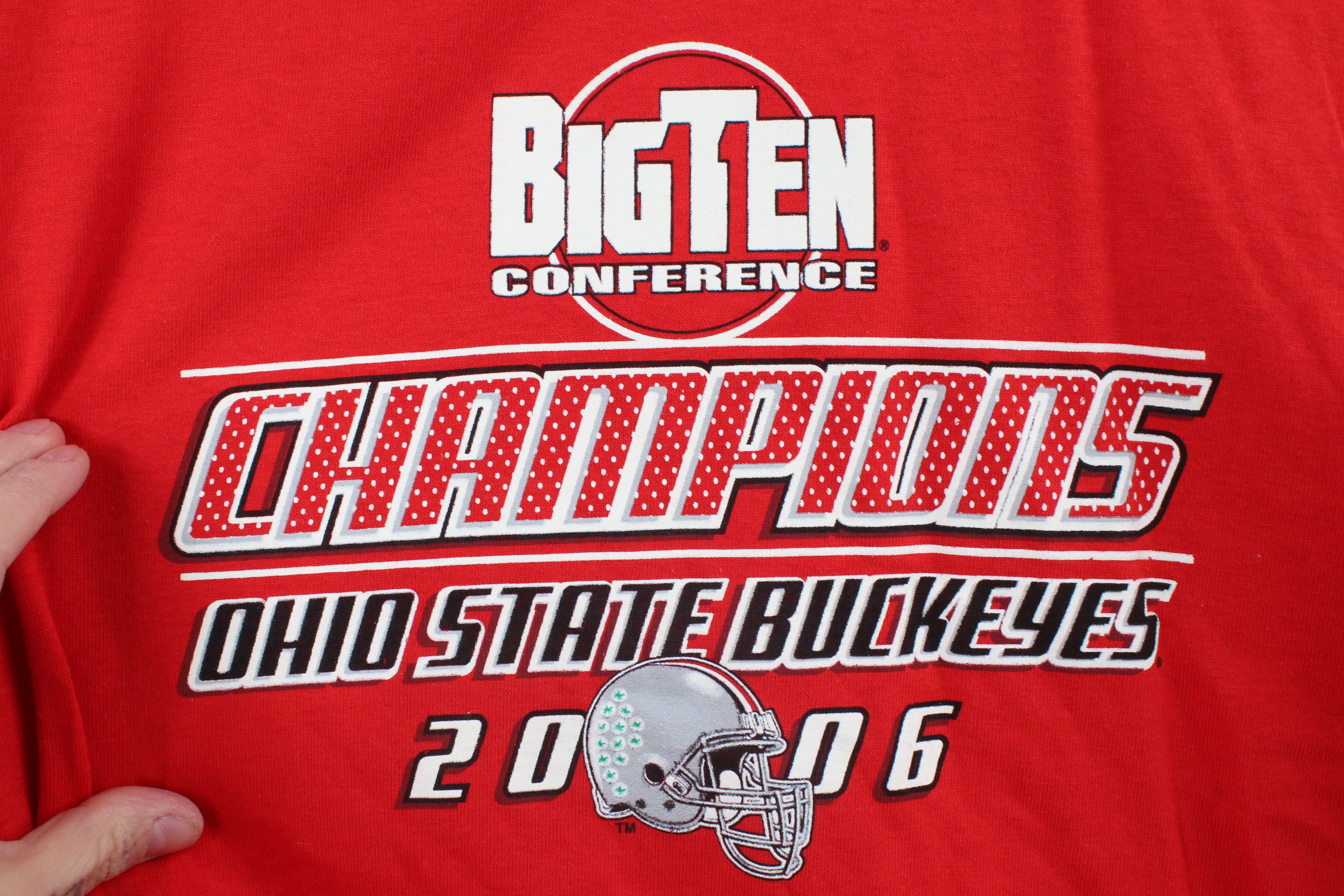 Vintage NOS Vintage Y2K Ohio State University Football T-Shirt Size US XL / EU 56 / 4 - 5 Thumbnail