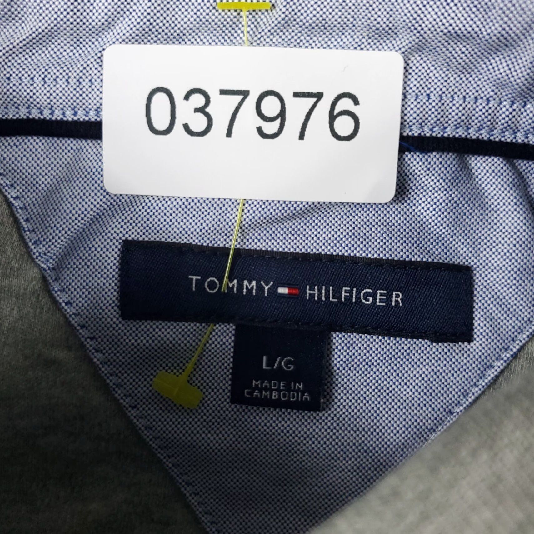 Tommy Hilfiger Tommy Hilfiger Polo Shirt Mens Large Gray Short Sleeve Casual Activewear Size US L / EU 52-54 / 3 - 8 Thumbnail