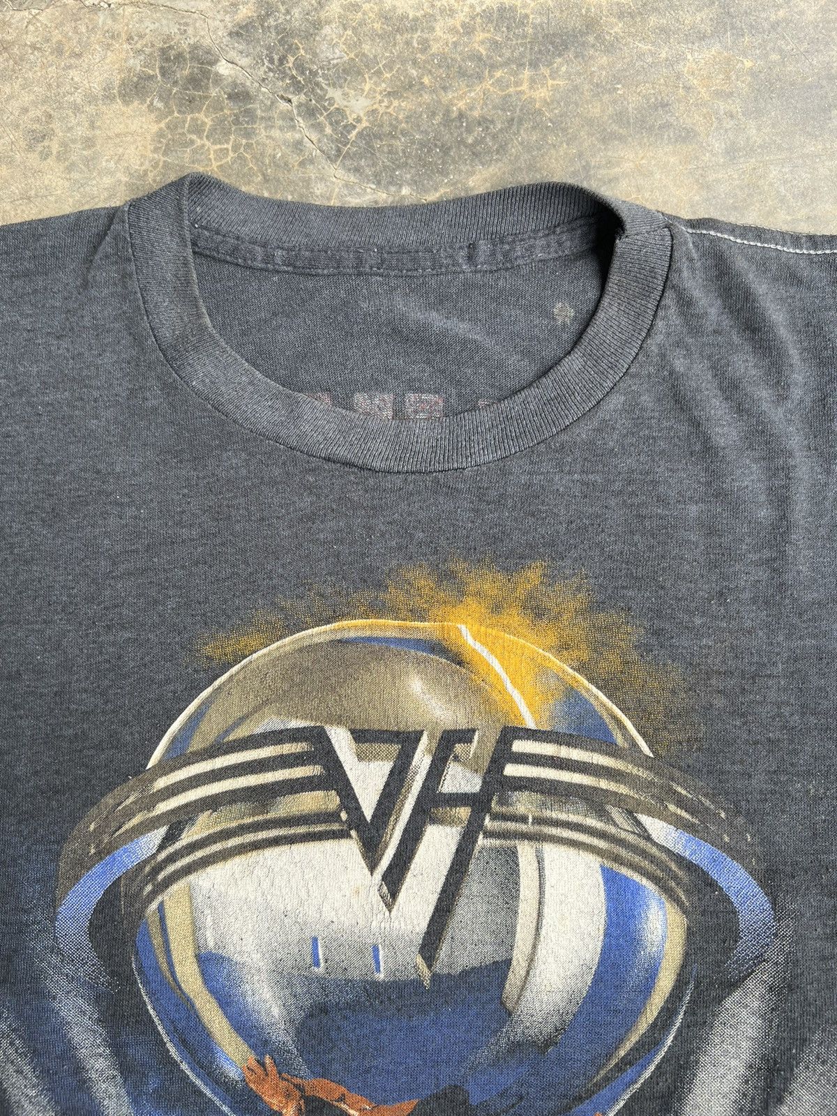 Band Tees Vintage 80s Van Halen 5150 Tour Rock Band Tees Size US S / EU 44-46 / 1 - 7 Thumbnail