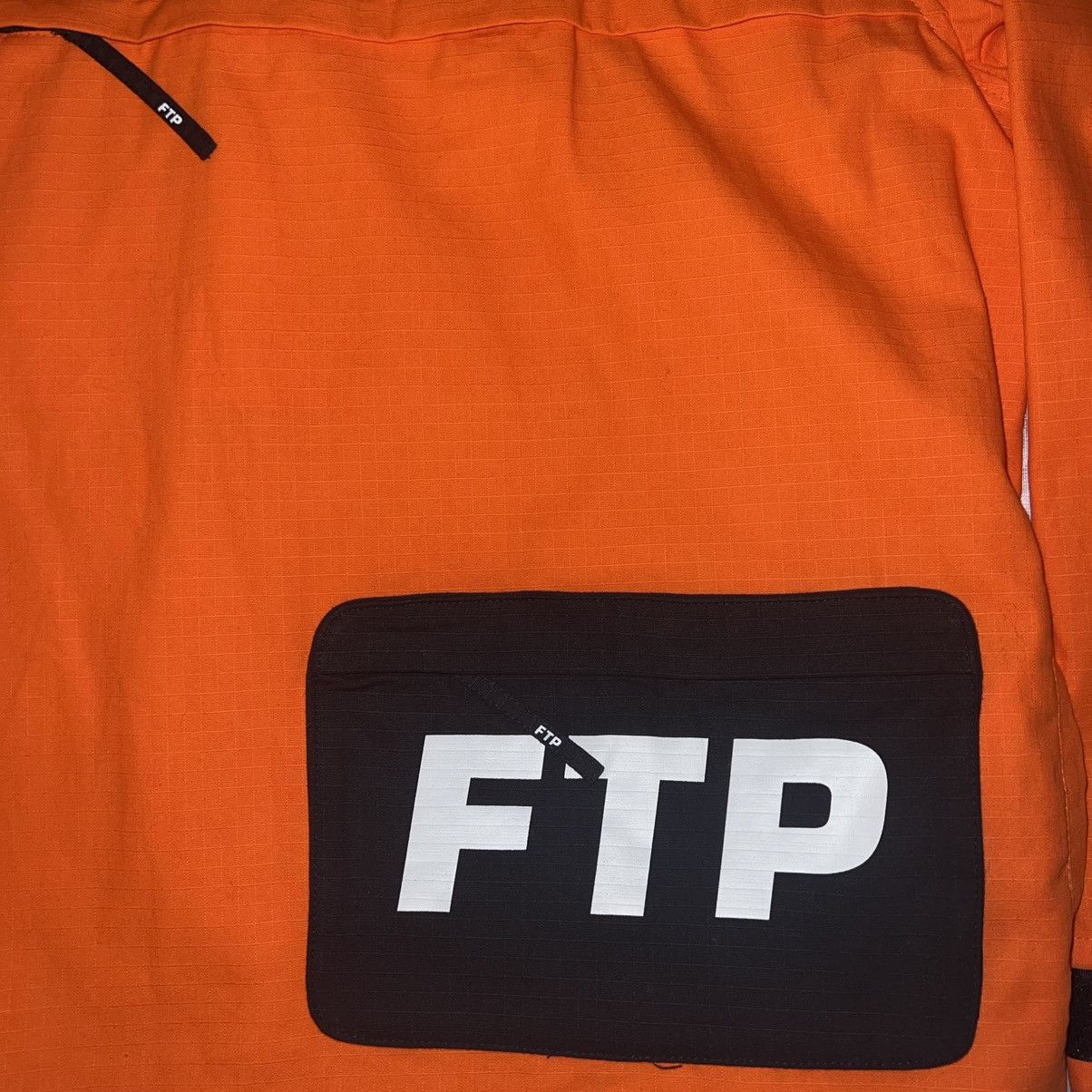 Fuck The Population FTP Orange Ripstop Anorak Size US M / EU 48-50 / 2 - 2 Thumbnail