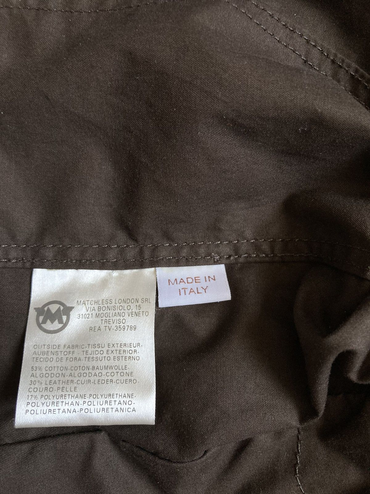 Matchless × Vintage Matchless British Men Leather Jacket Size 42 Made In Italy Size S / US 4 / IT 40 - 6 Thumbnail