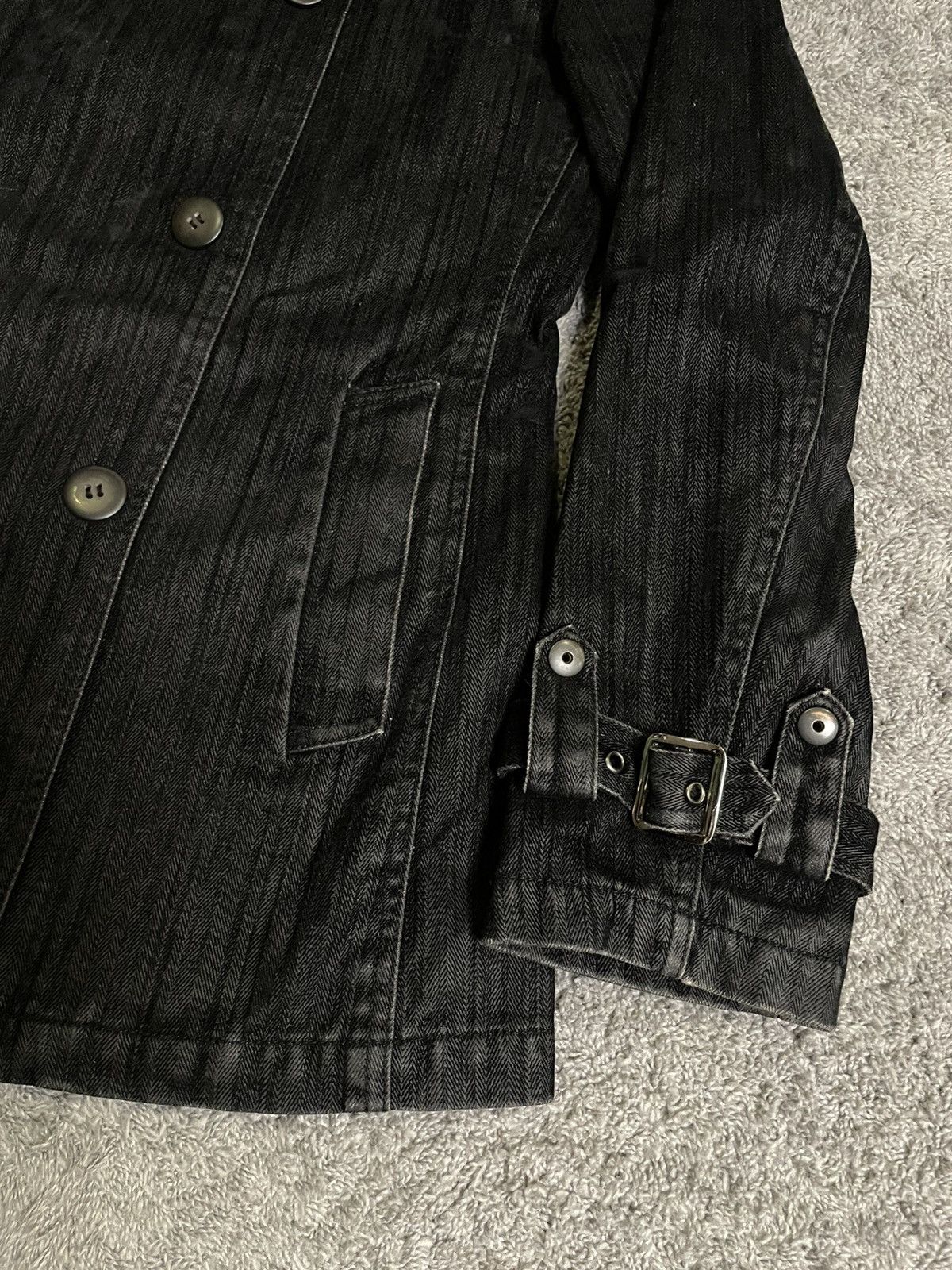 Japanese Brand Napoleon Gothic Bondage Fur Jacket Size US M / EU 48-50 / 2 - 4 Thumbnail
