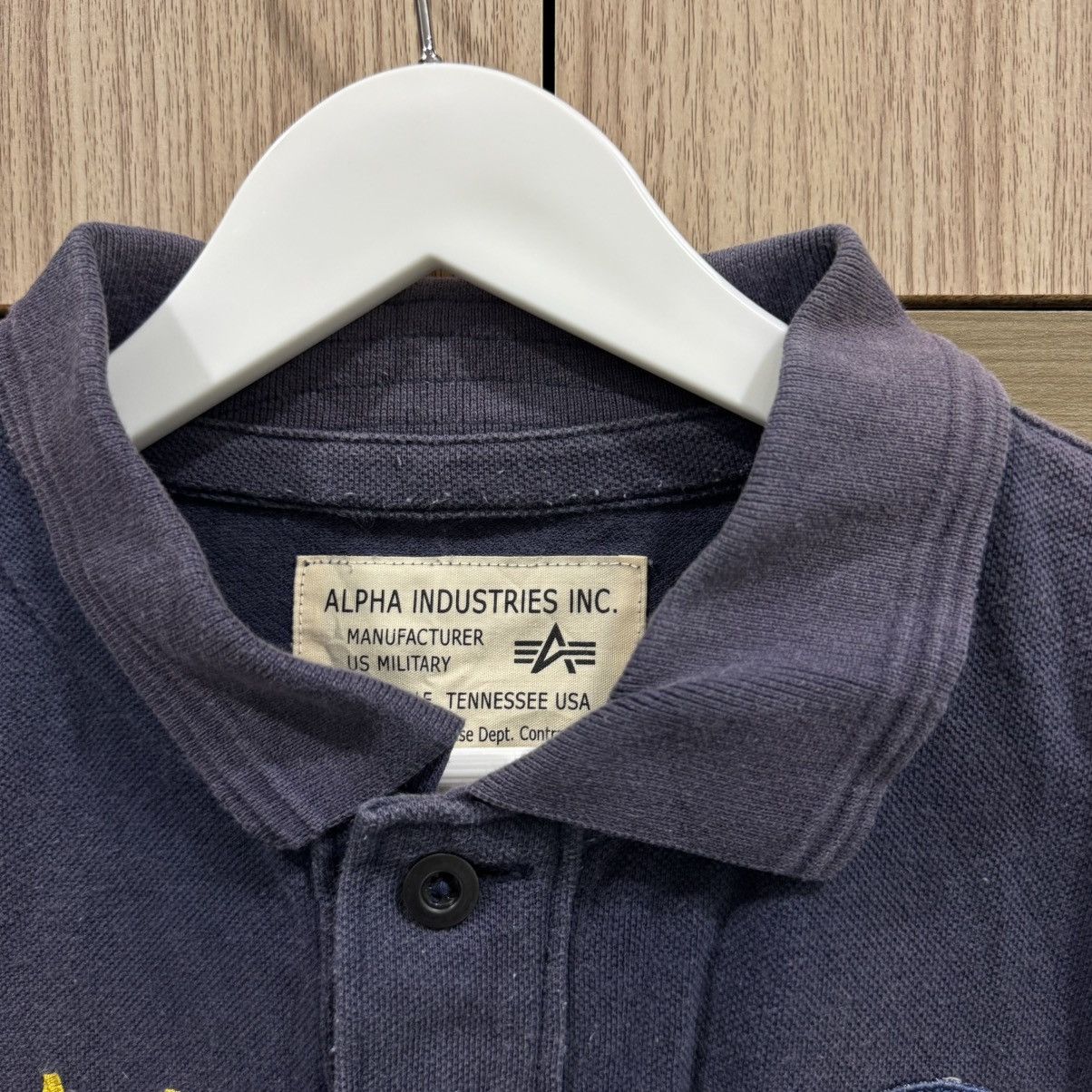 Alpha Industries Alpha Industries Polo Tee Size US L / EU 52-54 / 3 - 4 Thumbnail
