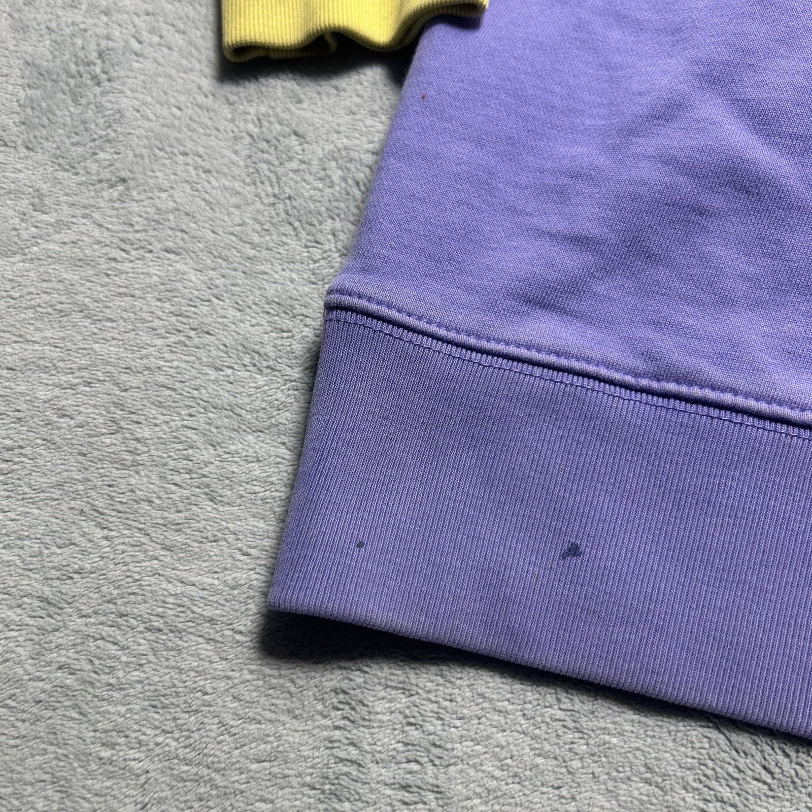 Teddy Fresh Teddy Fresh Color Block Pastel Hoodie Small Patchwork Stains Size US S / EU 44-46 / 1 - 22 Thumbnail