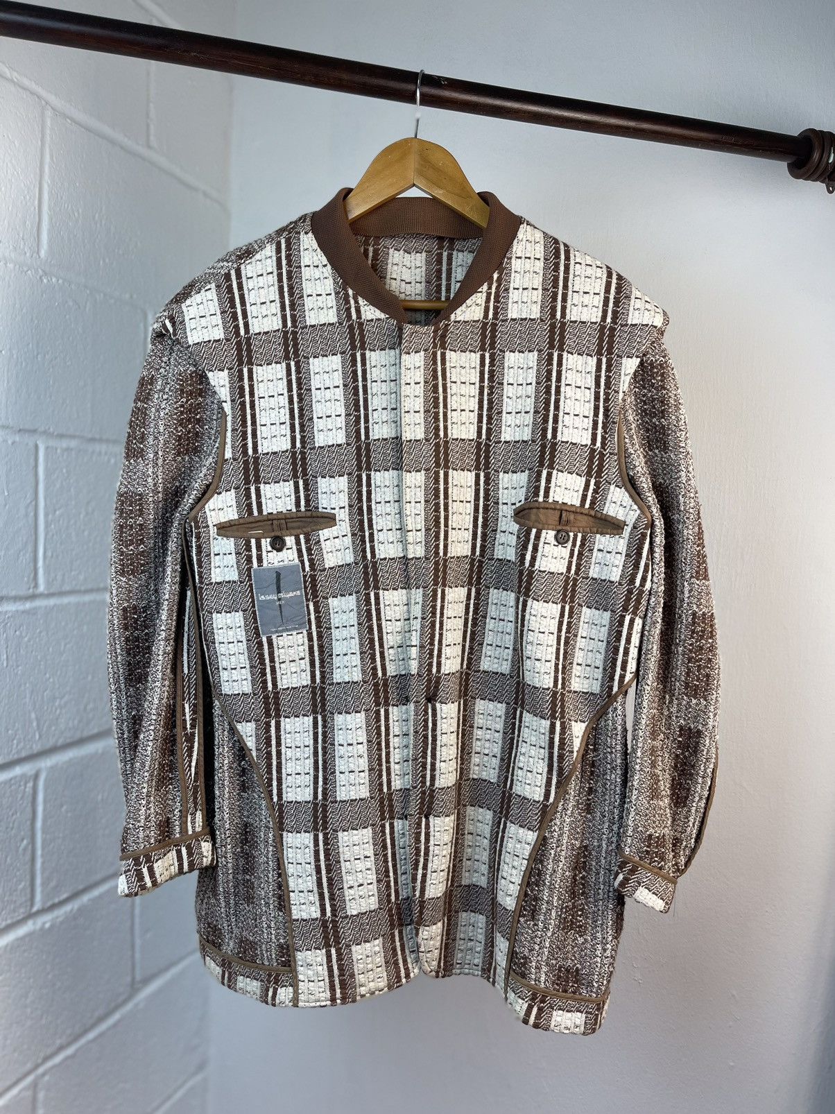 80s I.S. Issey miyake cotton coat