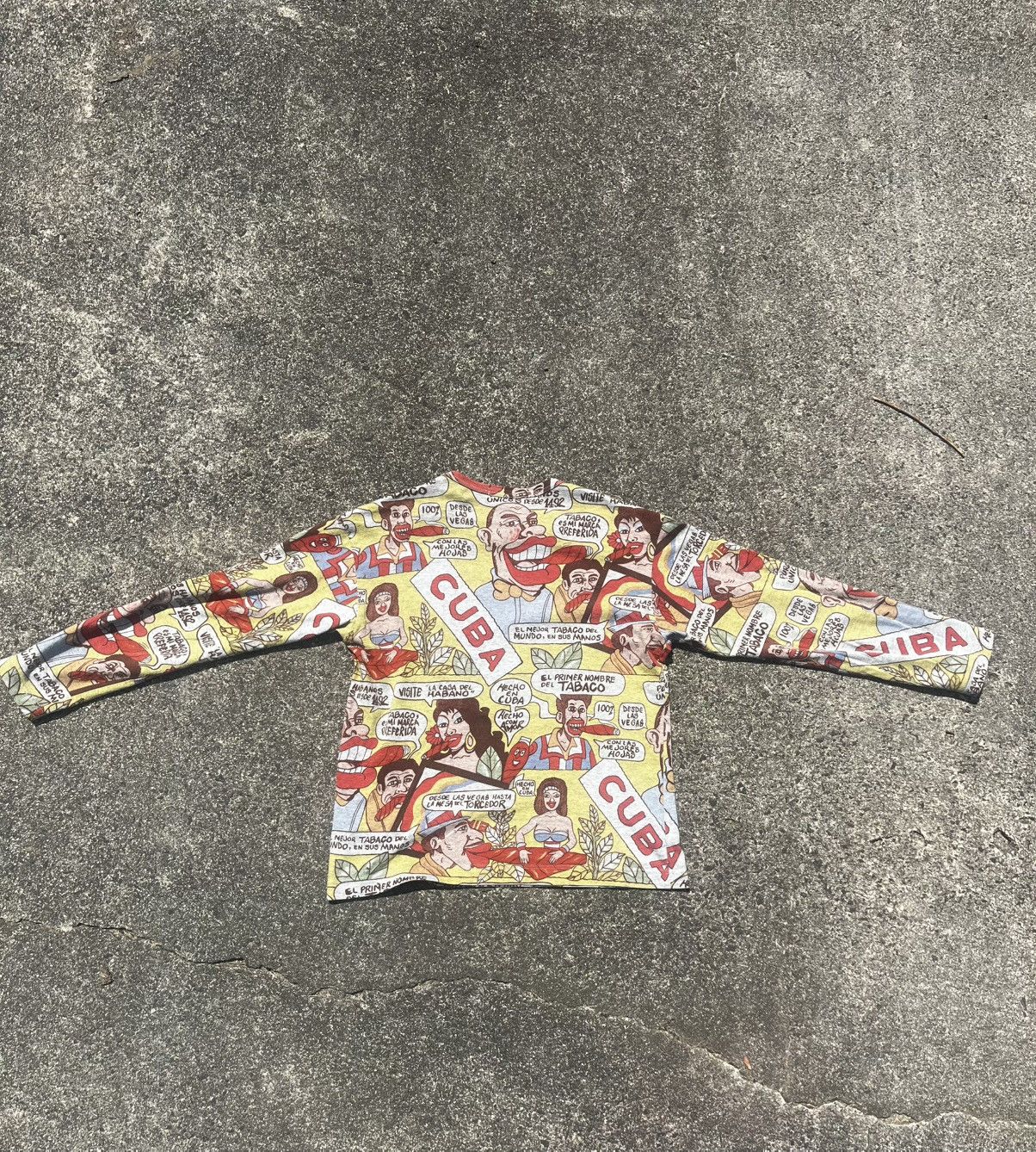 Comme des Garcons Homme CDG Cuba SS03 Long sleeve shirt Size US S / EU 44-46 / 1 - 3 Thumbnail
