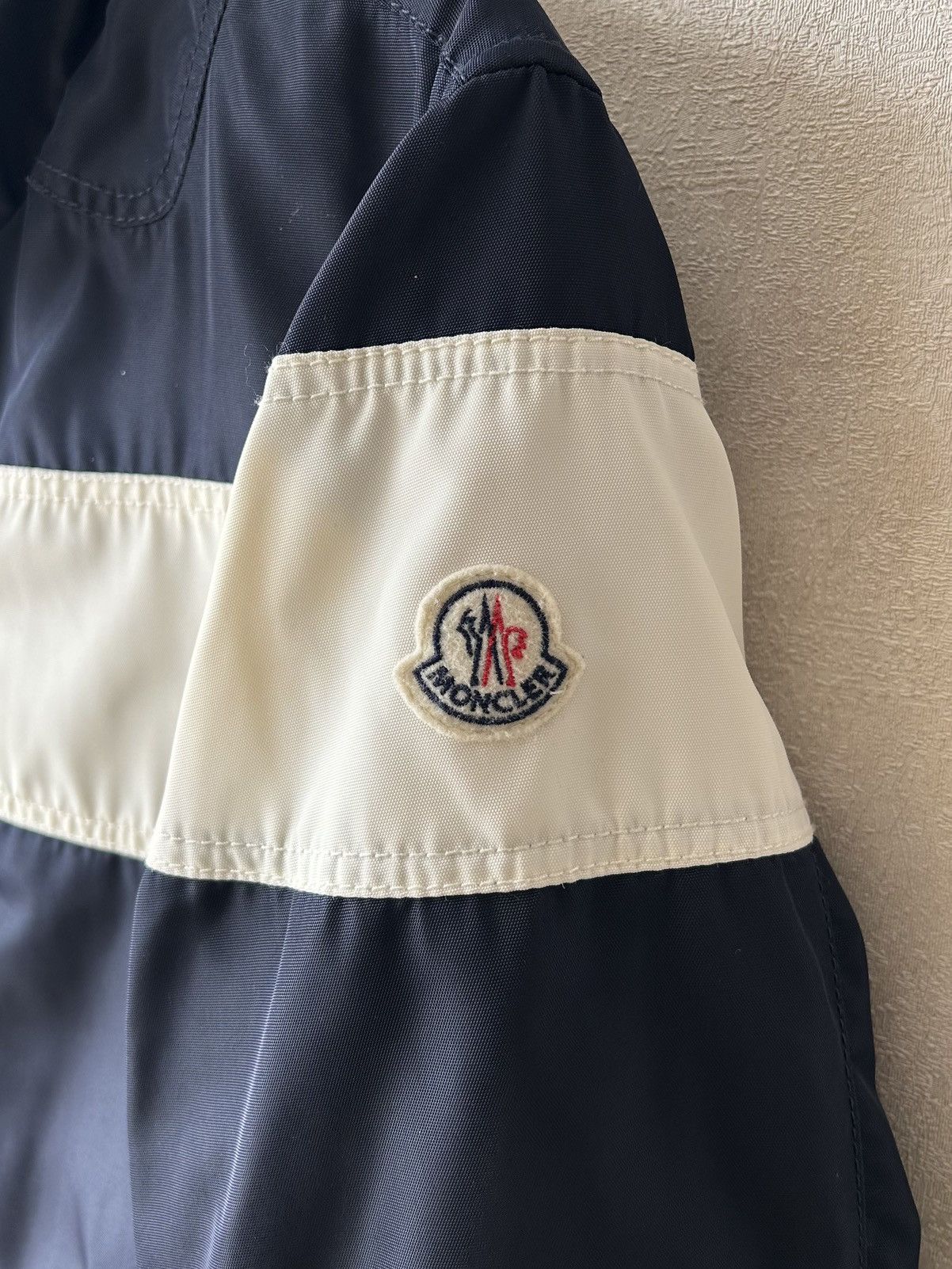 Moncler Vintage Moncler Light Moto Biker Jacket Size US M / EU 48-50 / 2 - 6 Thumbnail