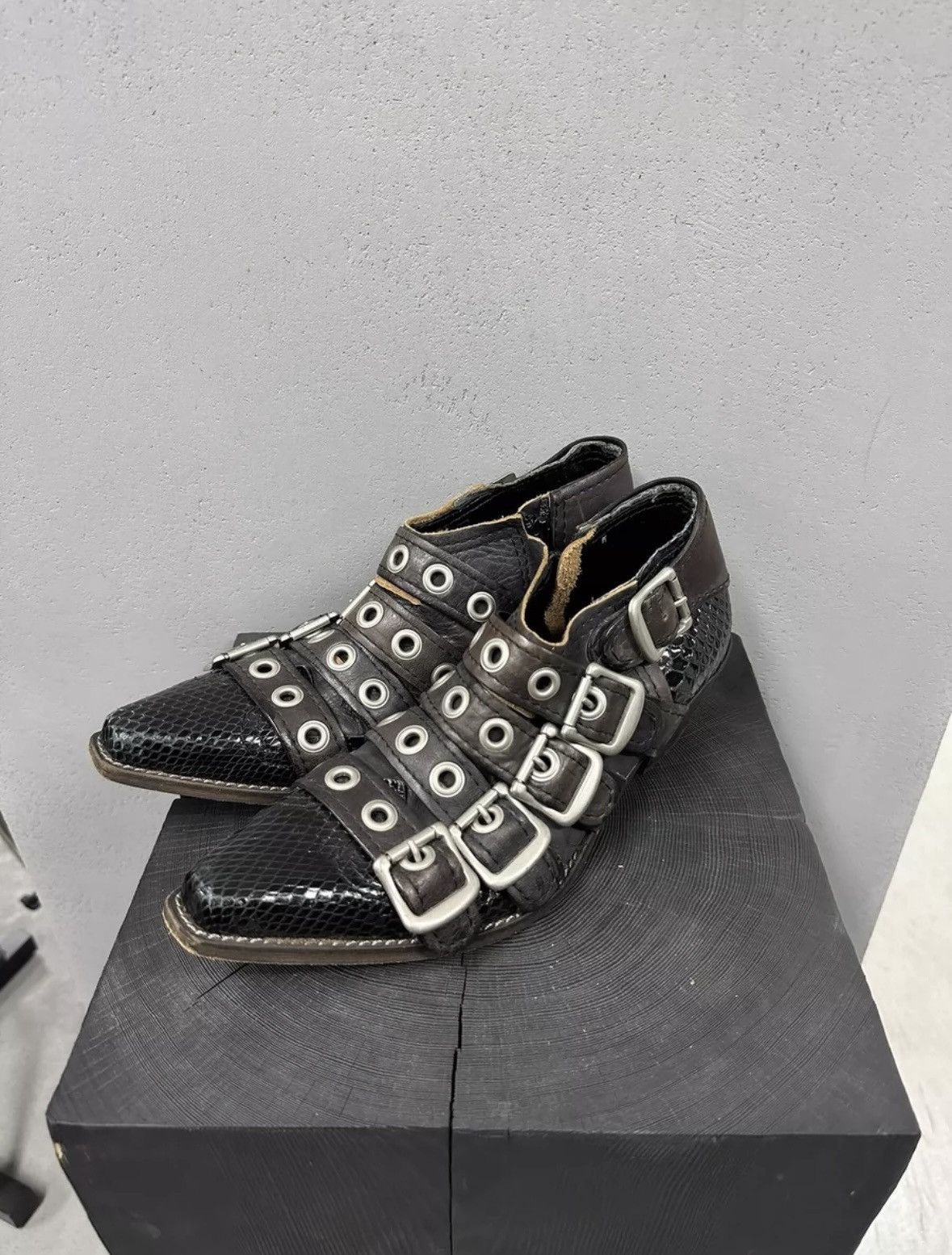 Junya Watanabe Junya Watanabe SS14 Spiked Western Boots