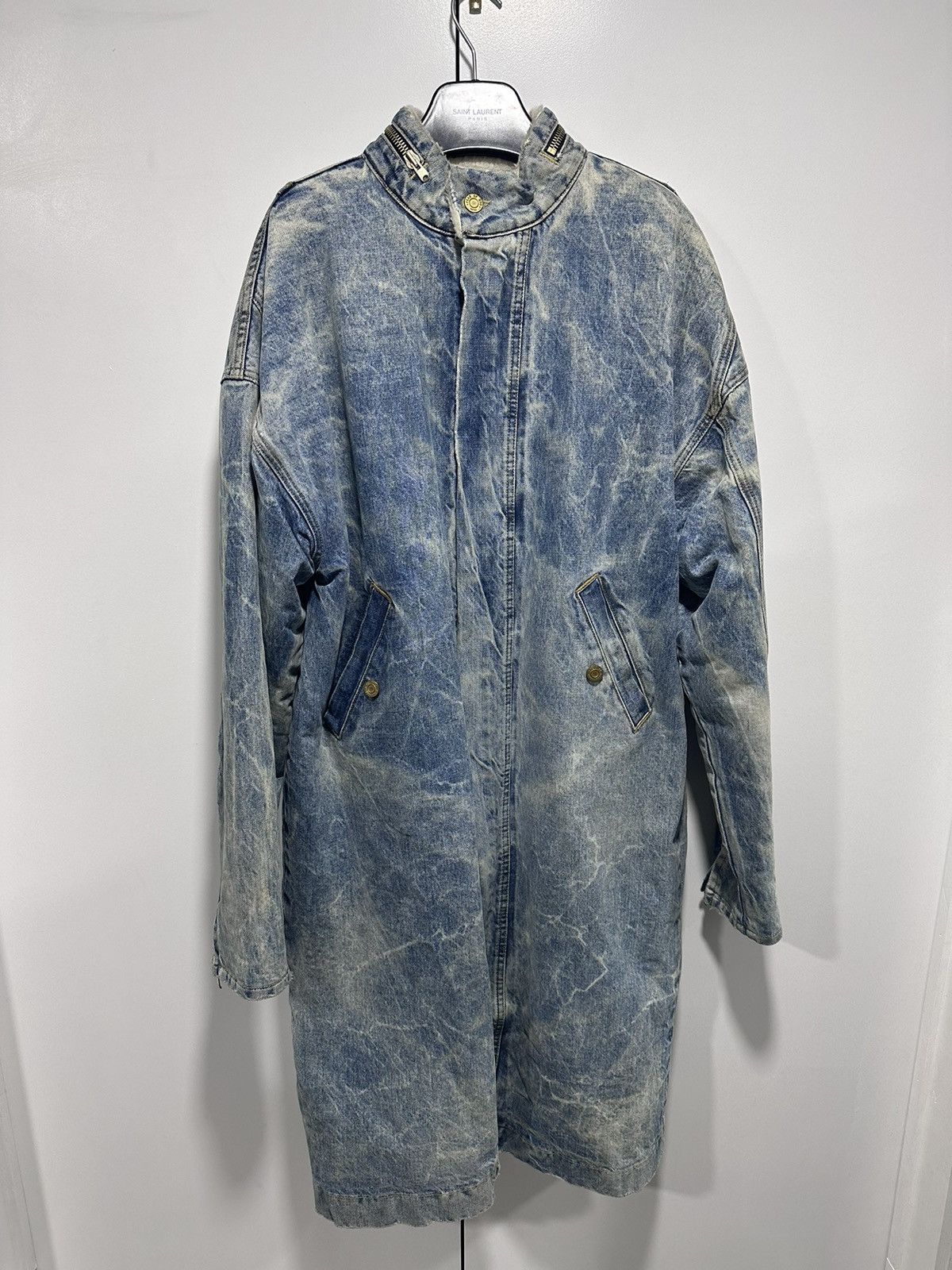 Fear of retailer god denim coat