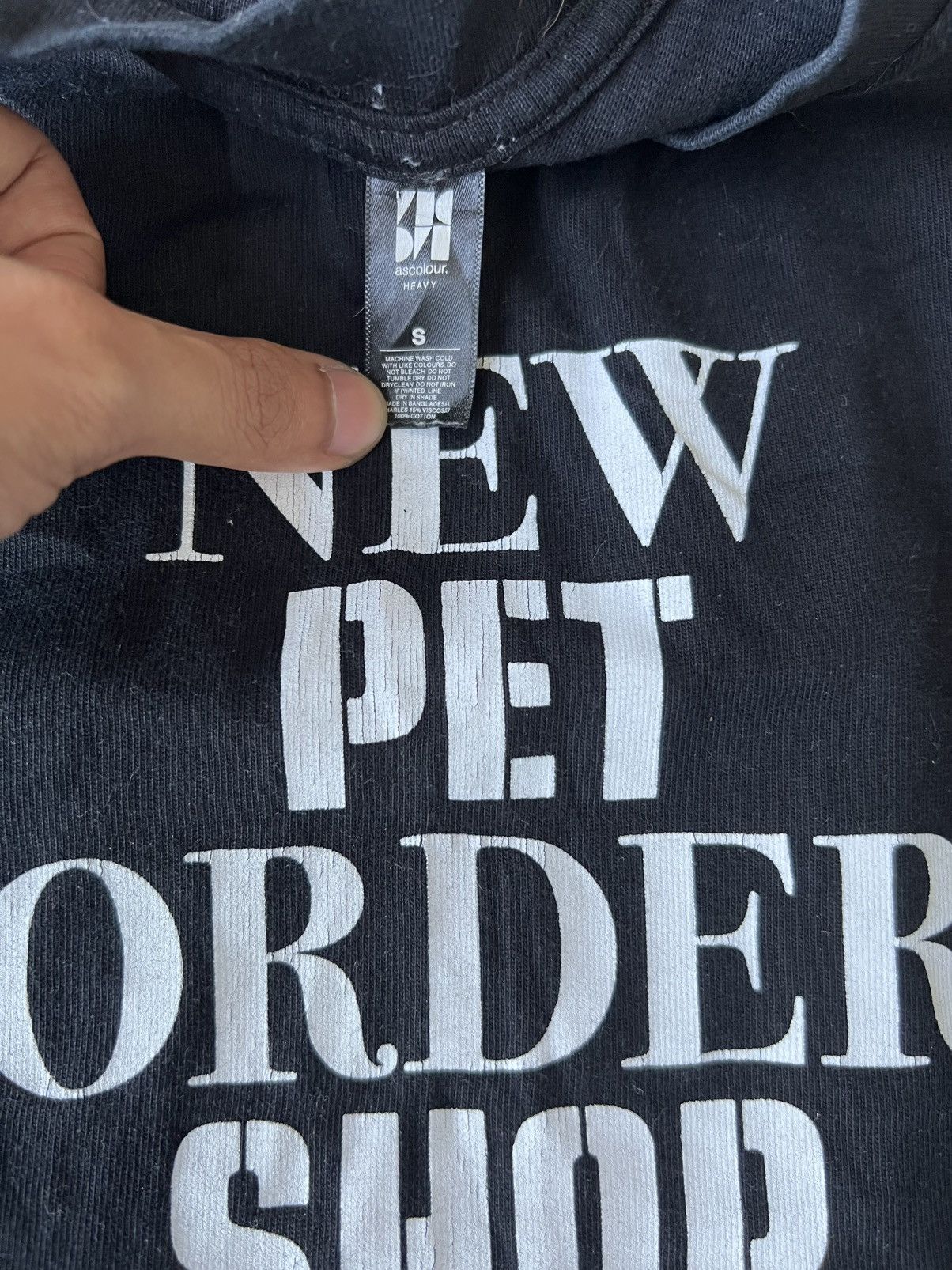 New Order New Order & Pet Shop Boys Post Punk Unity Tour 2022 Band Tee Size US S / EU 44-46 / 1 - 6 Thumbnail