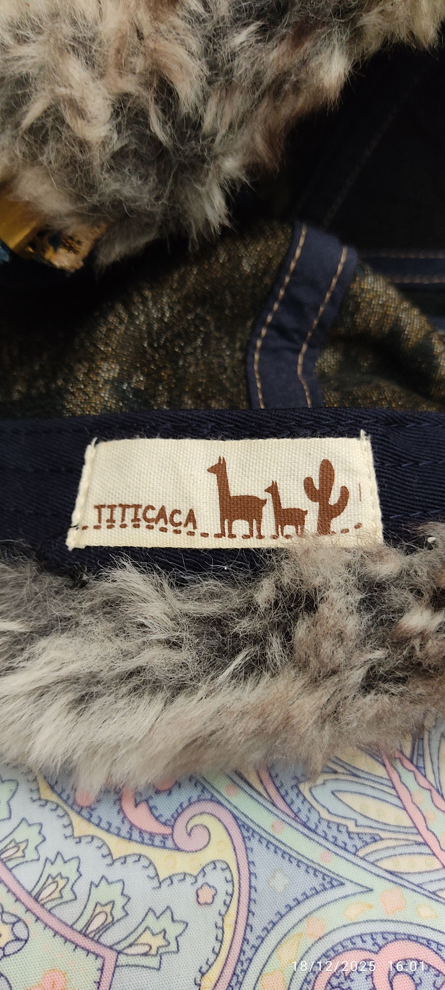 Japanese Brand ITTICACA Japan Andean Tapestry Earflap Cap Winter Hat Rare Size ONE SIZE - 9 Thumbnail