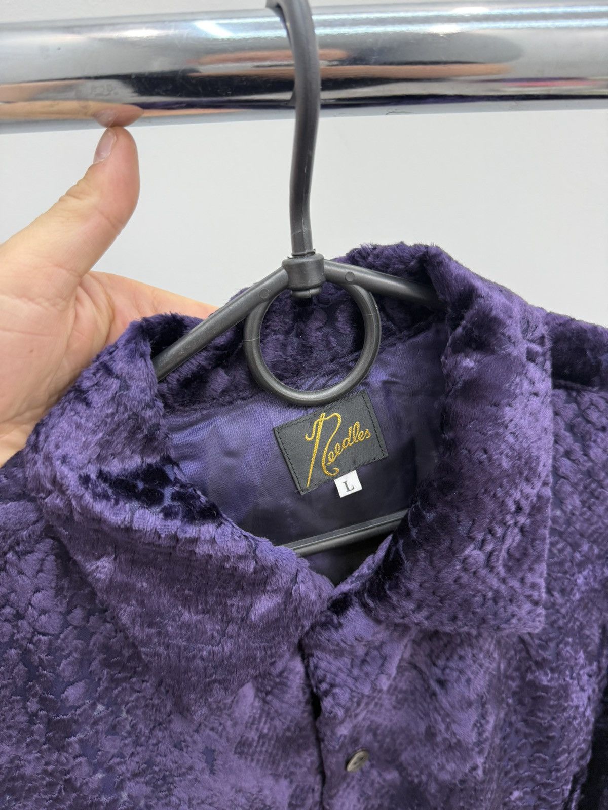 Needles Needles Velour Shirt Size US L / EU 52-54 / 3 - 6 Thumbnail
