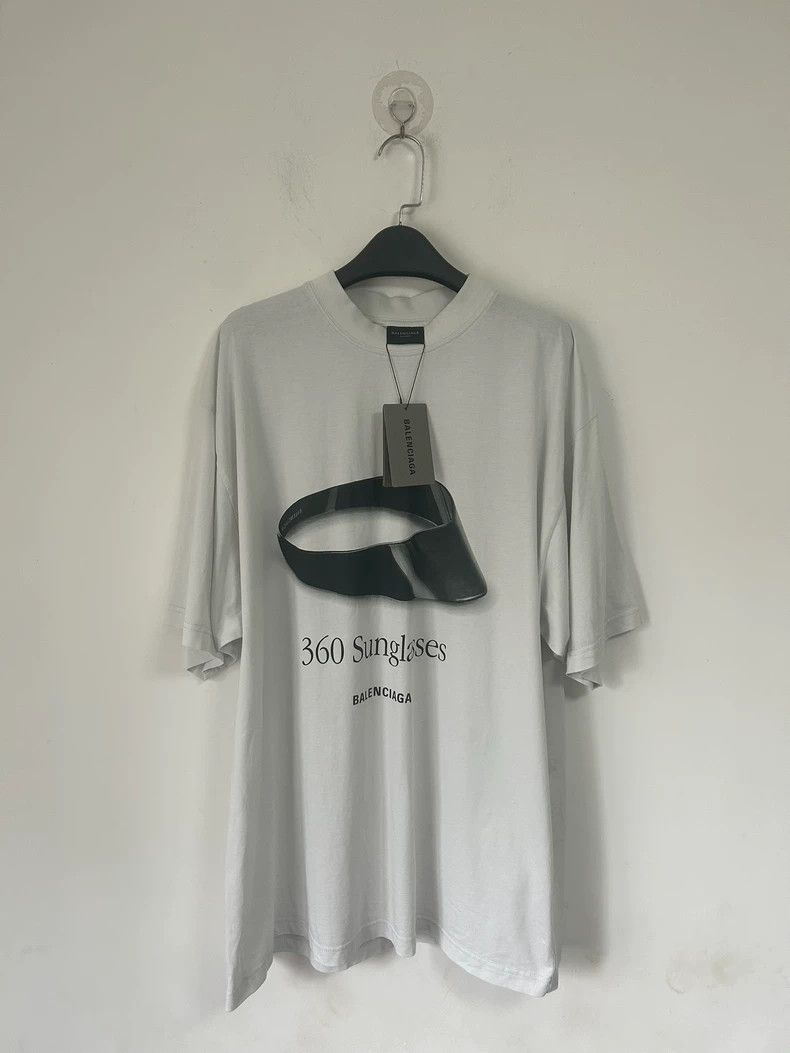 Balenciaga Balenciaga Chest 3D printed sun hat monogram logo white sh Size US M / EU 48-50 / 2 - 1 Thumbnail