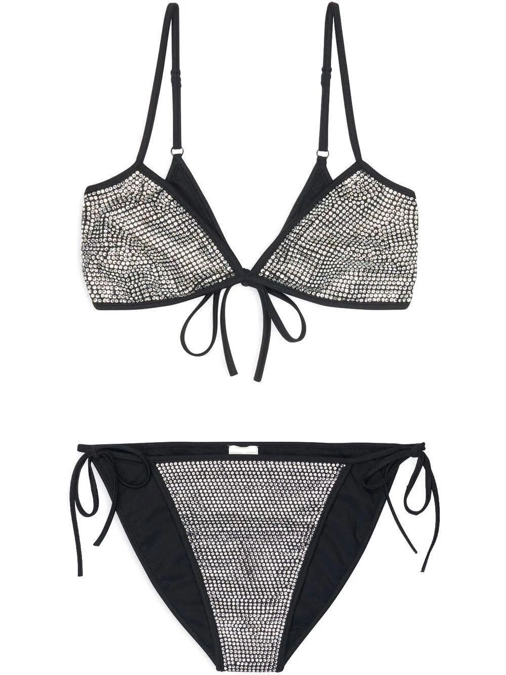 Balenciaga o1la1rc1a0924 Minimal Bikini Set in Silver Size S / US 4 / IT 40 - 1 Thumbnail