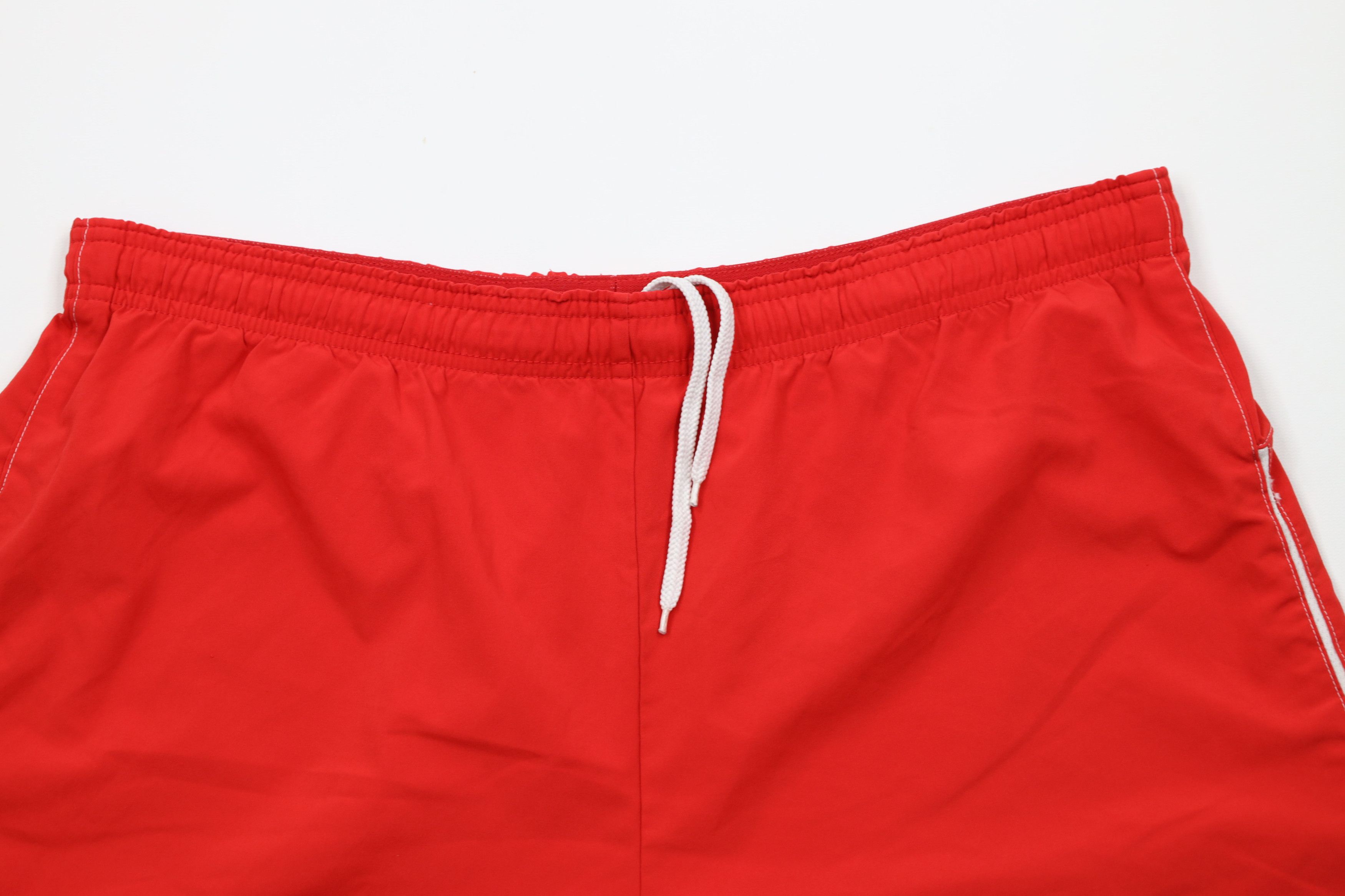Nike Vintage Nike Mini Swoosh Running Jogging Soccer Shorts Red Size US 36 / EU 52 - 2 Thumbnail