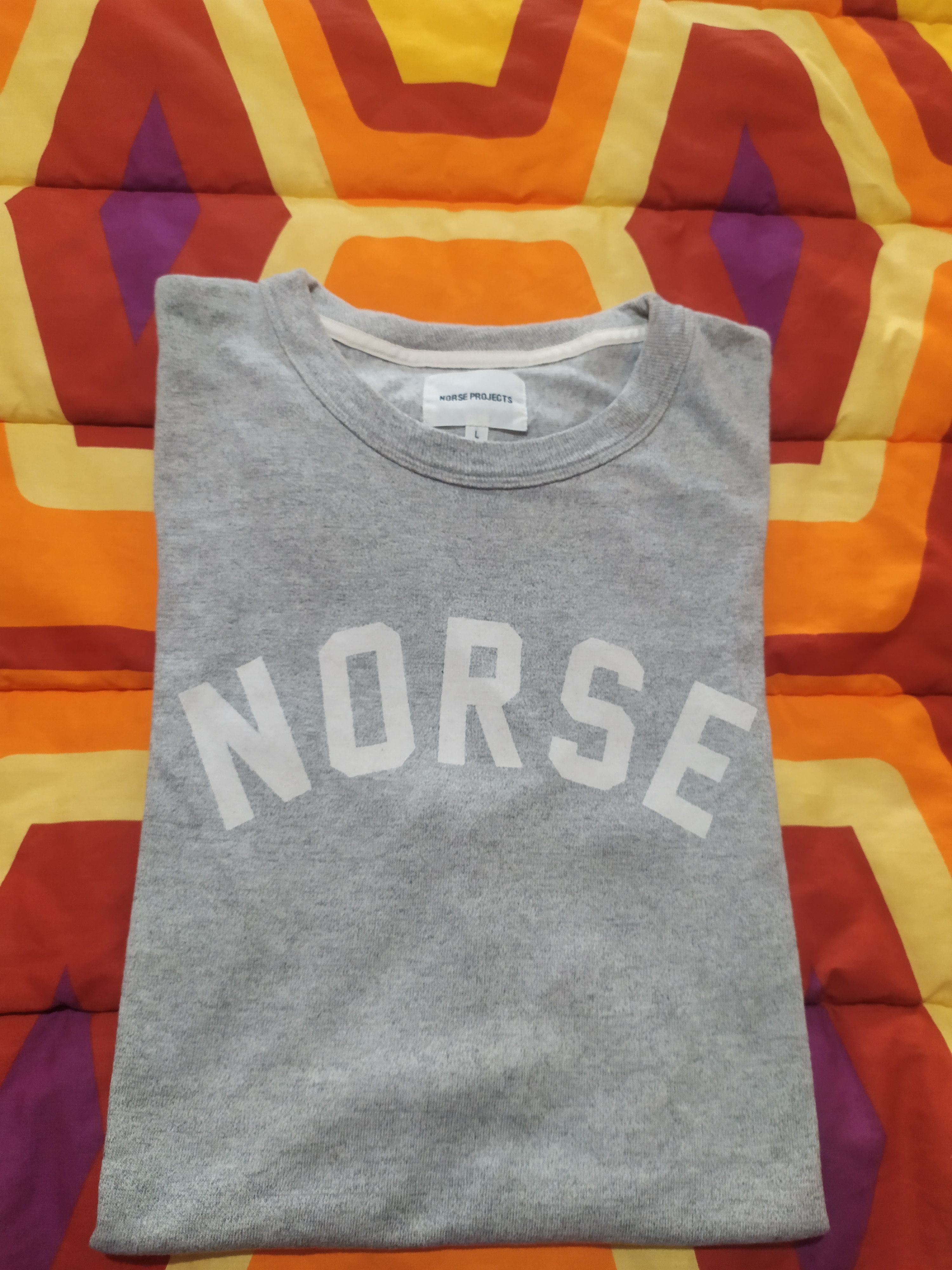 Norse Projects Norse Projects James Athletic Spell Out Logo Grey Size L Size US L / EU 52-54 / 3 - 3 Thumbnail