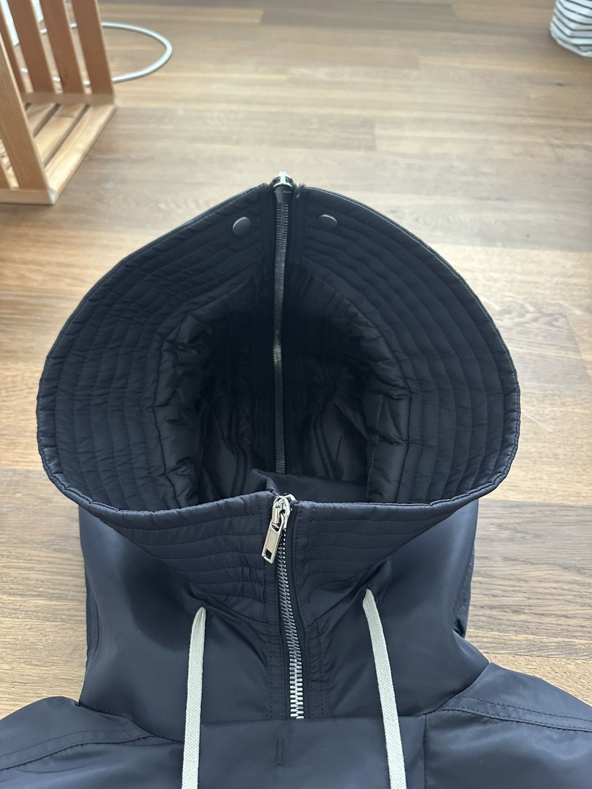Rick Owens Rick Owens Luxor FW23 Alice cropped / padded parka Size US M / EU 48-50 / 2 - 10 Thumbnail