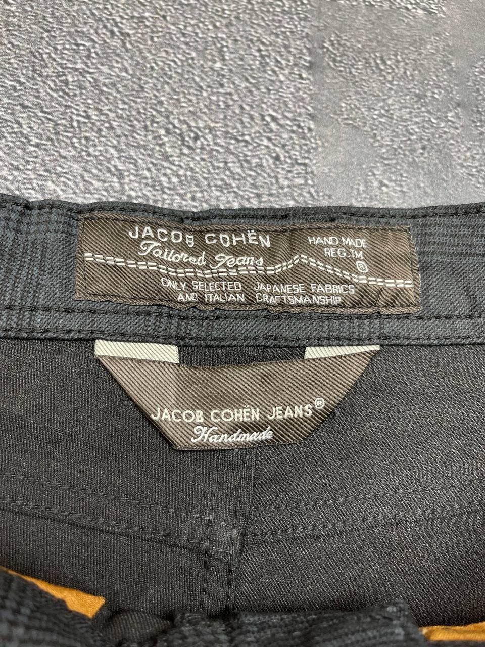 Other Rare Luxury Handmade Checked Jeans Pants Denim Jacob Cohen. Size US 30 / EU 46 - 4 Thumbnail