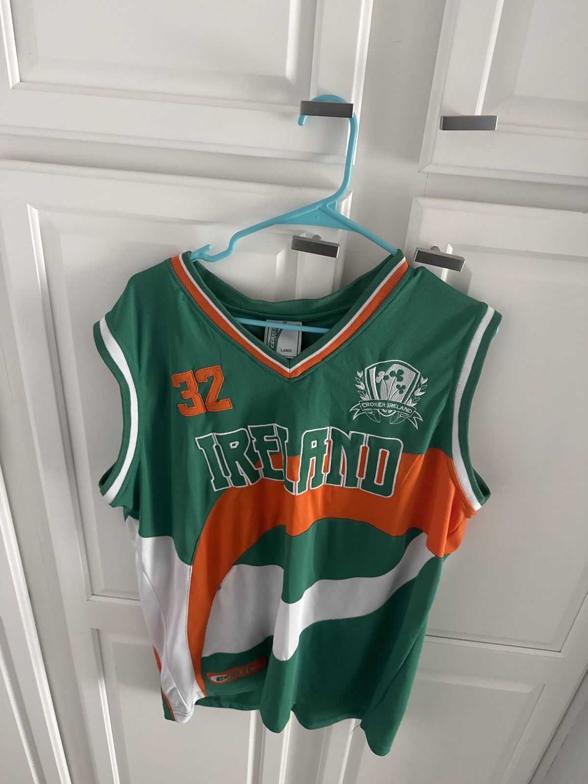 Other Croker Sports 32 Ireland Irish Jersey Shirt Size US L / EU 52-54 / 3 - 3 Thumbnail