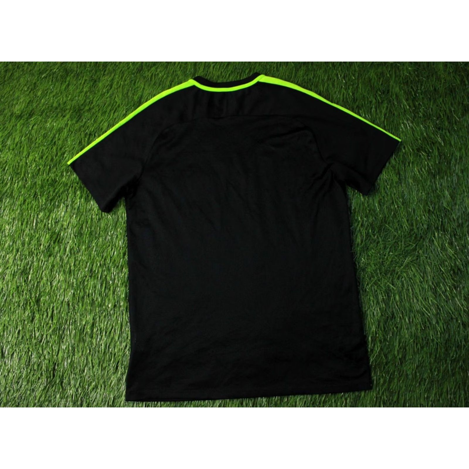 Nike Nike Dry Academy Dri-FIT Shirt Black Neon L 2017 Men Football Soccer Jersey Size US L / EU 52-54 / 3 - 8 Thumbnail