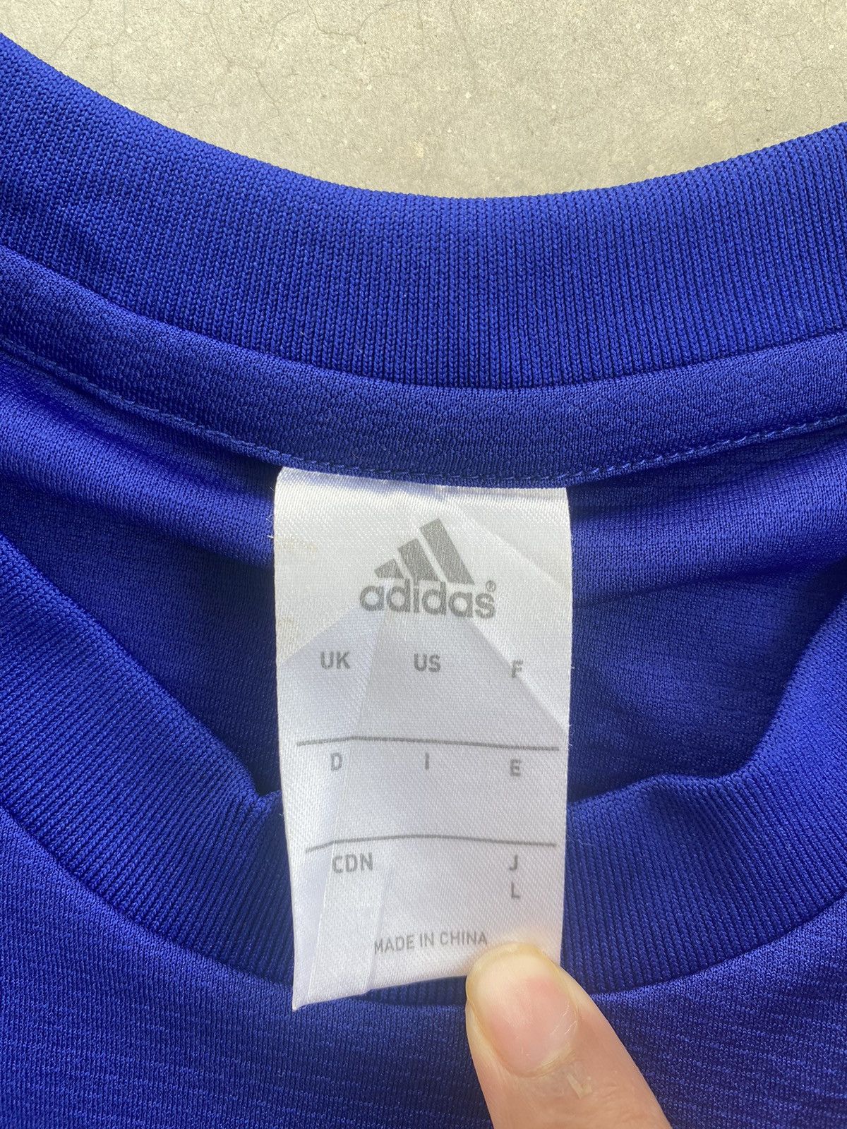 Adidas ADIDAS S. KAWAGA JAPAN TEAM FOOTBALL JERSEY TRAINING Size US L / EU 52-54 / 3 - 5 Thumbnail
