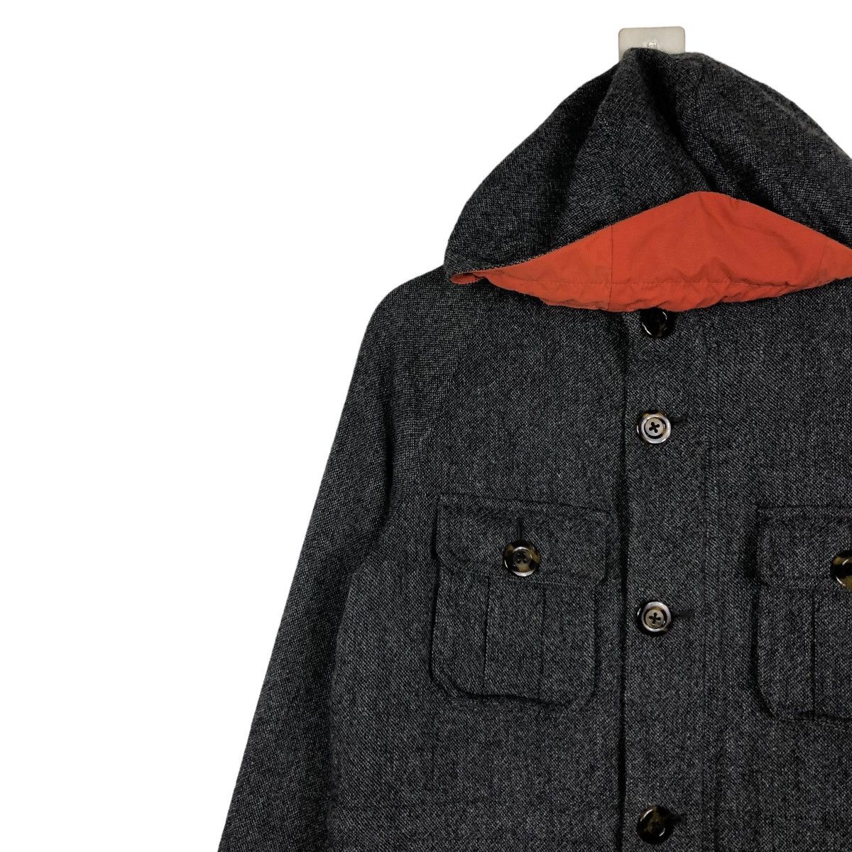 Japanese Brand 🔥VINTAGE BIKER JACKET BIG POCKET DUFFER PATENT ISSEY MIYAKE Size US M / EU 48-50 / 2 - 9 Thumbnail