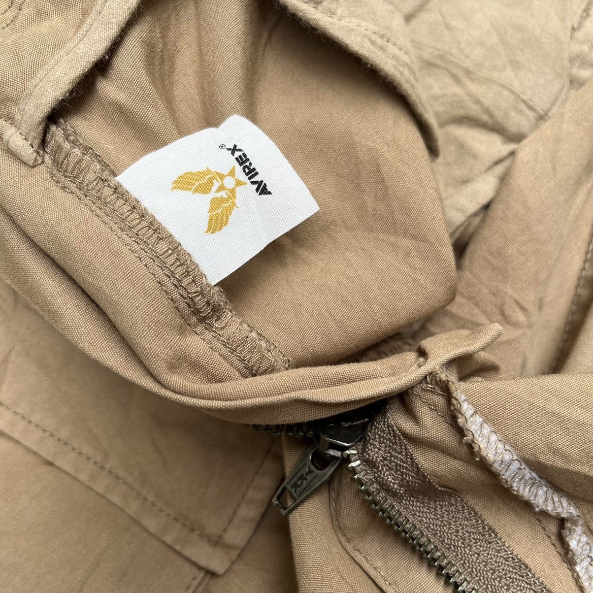 Avirex Avirex Split Camo Bush Pants Cargo Multipocket Khaki Brown Size US 33 - 14 Thumbnail