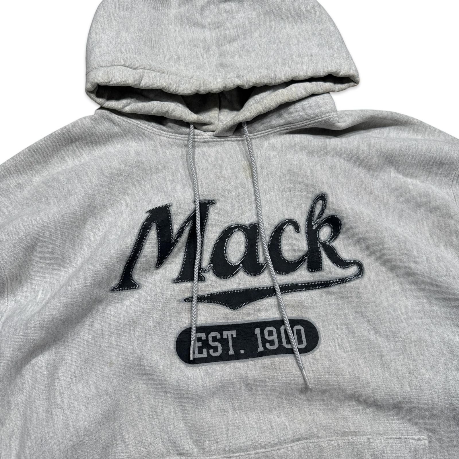 Vintage Vintage Mack Trucks Gray Champion Heavyweight Hoodie Size US XL / EU 56 / 4 - 3 Thumbnail