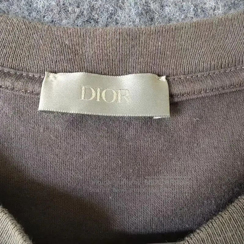 Dior Dior Gray Cotton Men's T-Shirt . Size US XS / EU 42 / 0 - 3 Thumbnail
