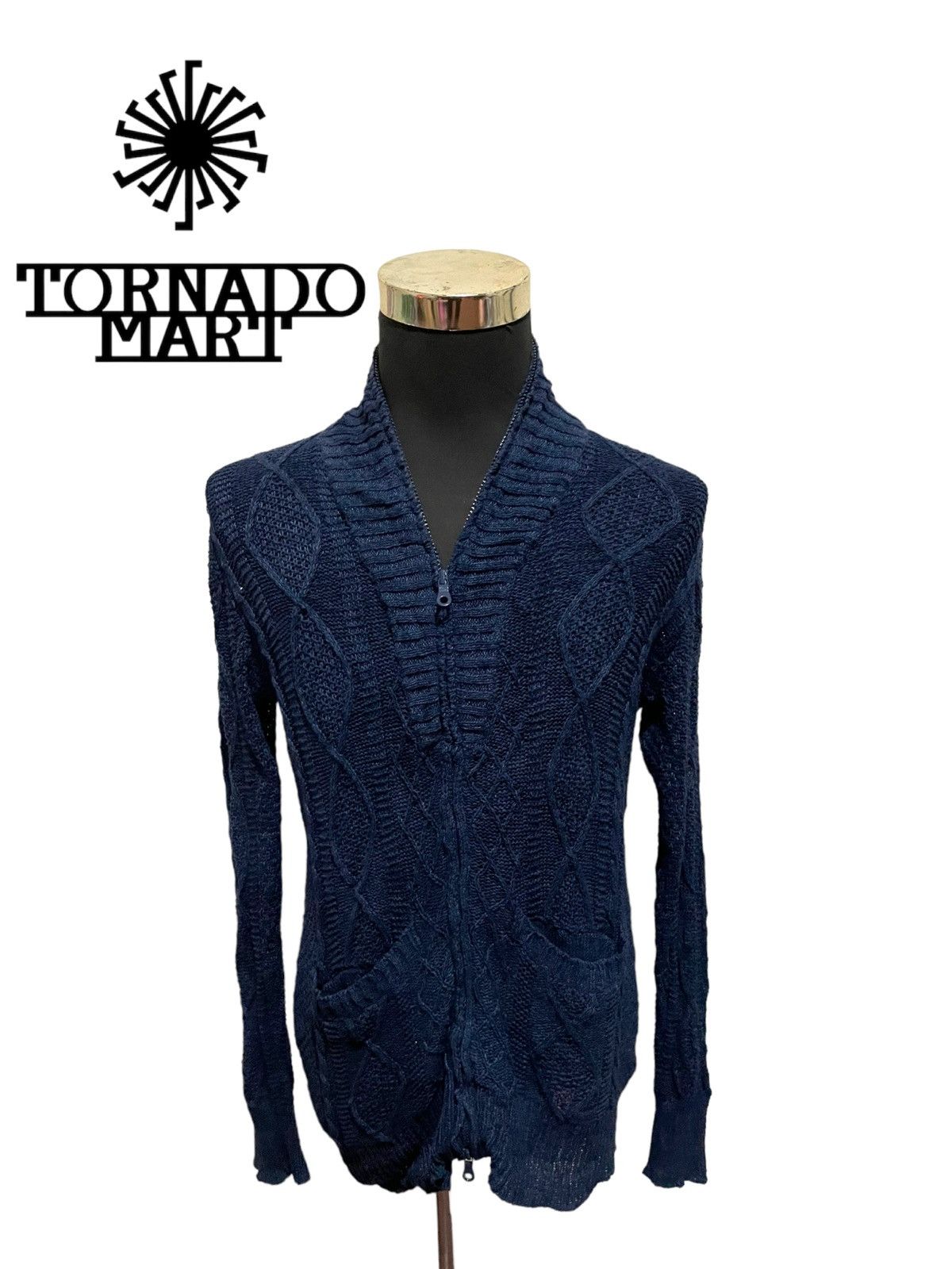 Japanese Brand × Tornado Mart Tornado Mart Aero Knitwear Size US M / EU 48-50 / 2 - 2 Thumbnail