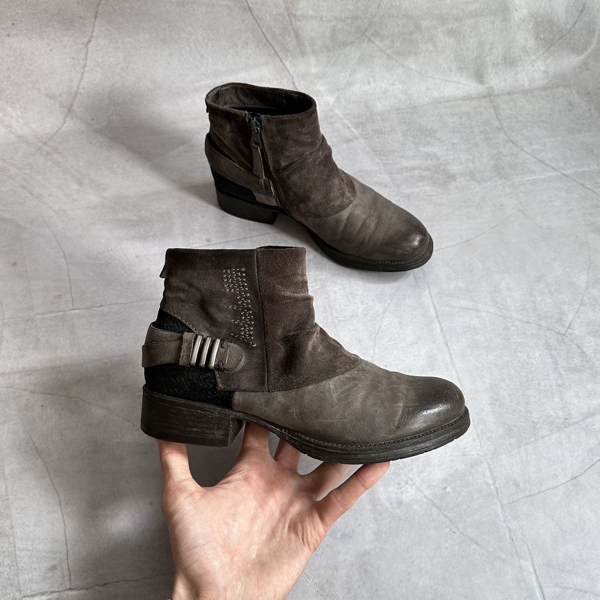 Dirk Bikkembergs Vintage AS 98 Style Ankle Boots Rick Owens Vibe Size US 8 / IT 38 - 10 Thumbnail