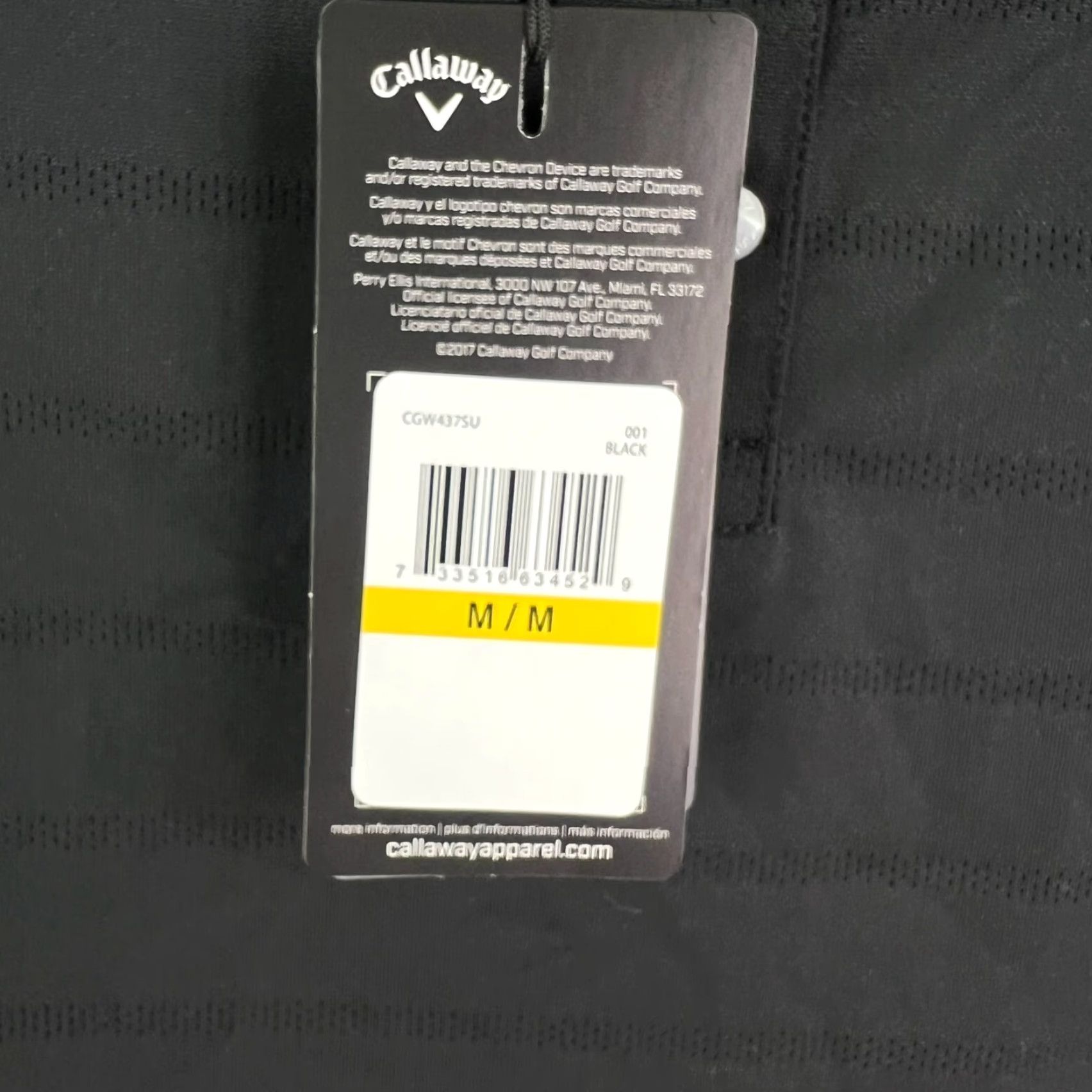 Callaway Callaway Polo Shirt Women Size M Black Golf Short Sleeve Knit Polo with Buttons Cap Sleeves Casual Womens Size M / US 6-8 / IT 42-44 - 3 Thumbnail