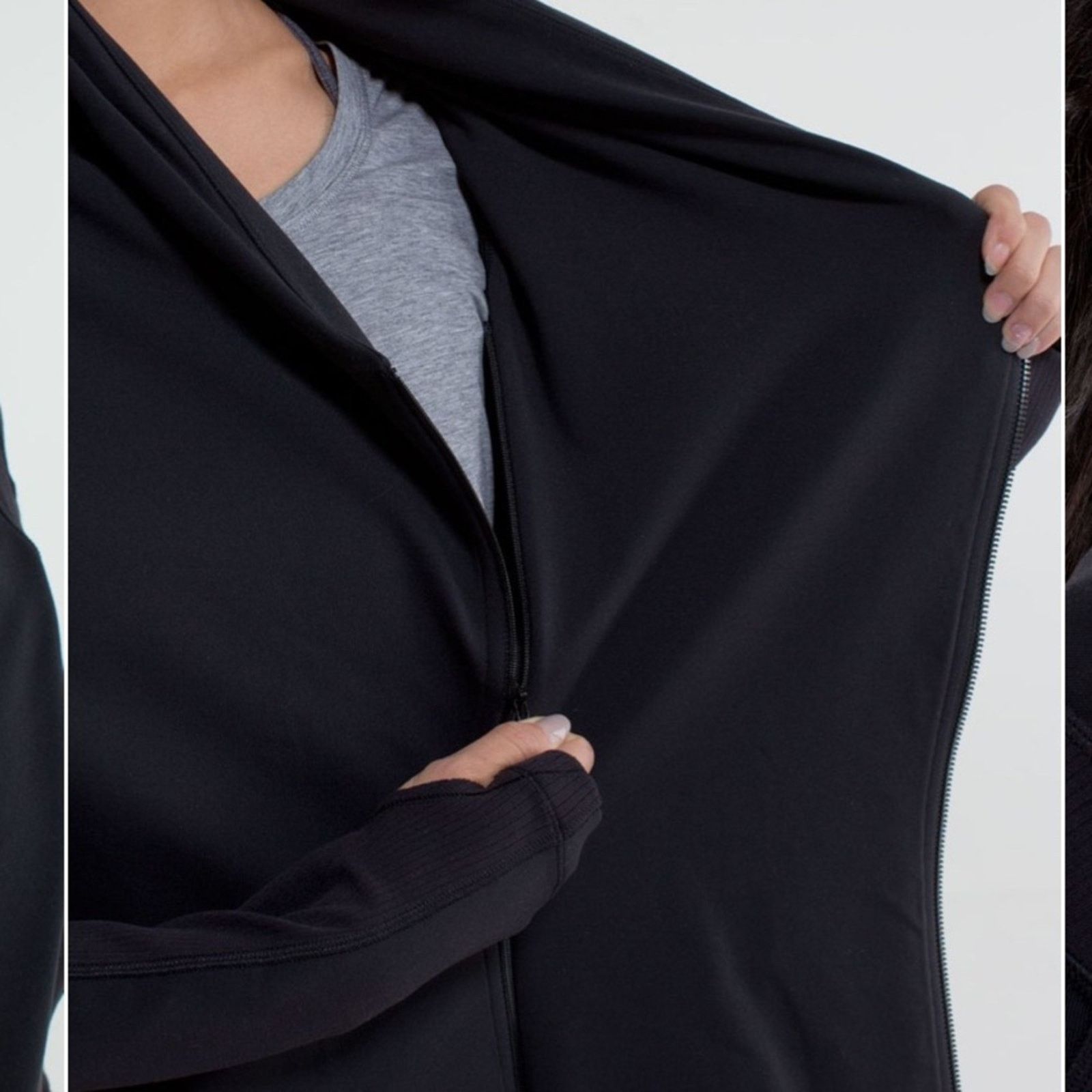 Lululemon Lululemon Bhakti Yoga Jacket - Size 8 - Black Size M / US 6-8 / IT 42-44 - 6 Thumbnail