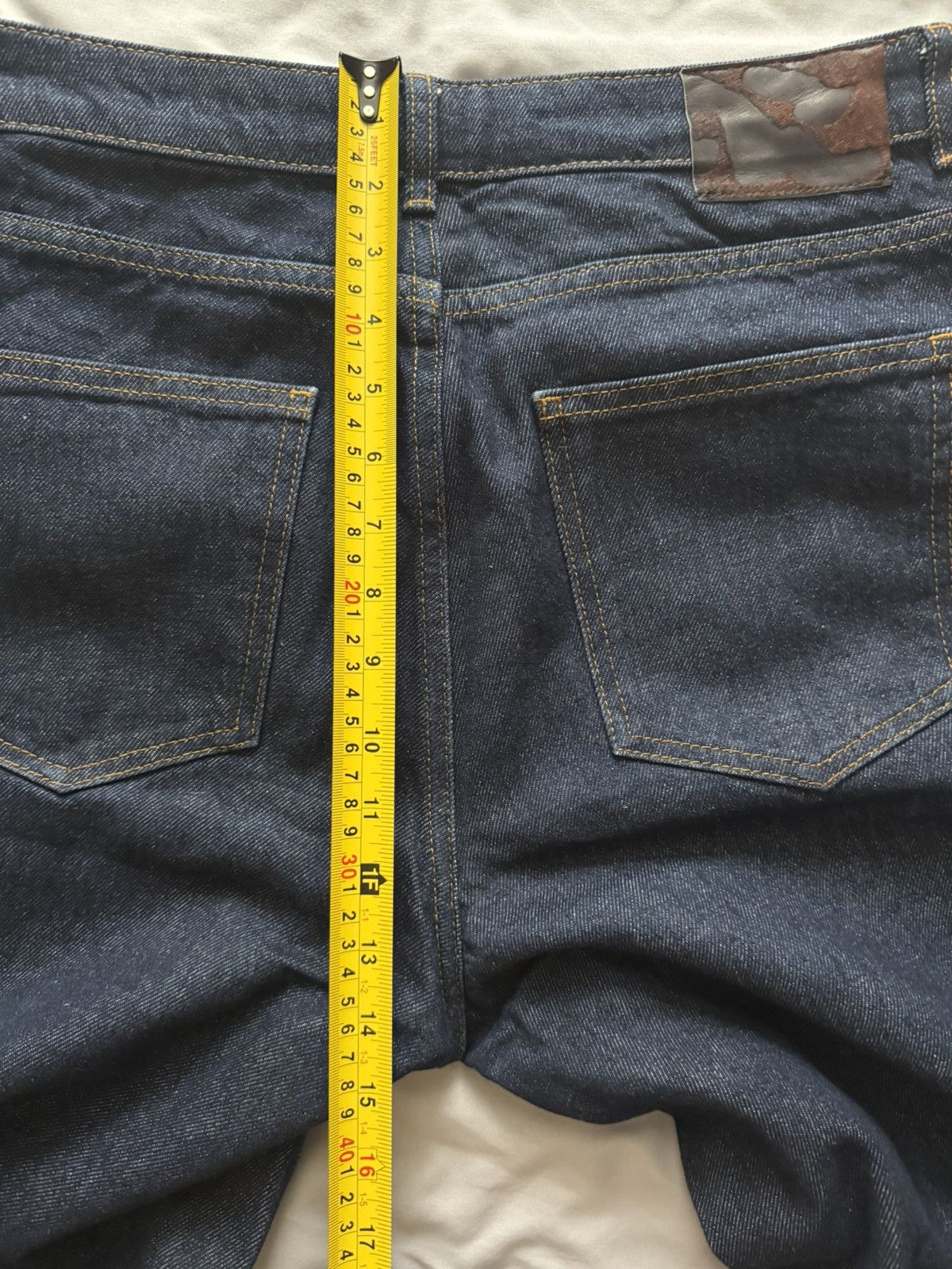 Pearled Ivory Pearled Ivory 1211 ‘Raw Indigo’ Denim Size US 32 / EU 48 - 7 Thumbnail