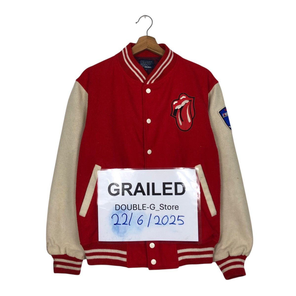 Japanese Brand 📌Vintage Bomber Jacket All Star Big Logo Hysteric Glamour Size US L / EU 52-54 / 3 - 1 Thumbnail