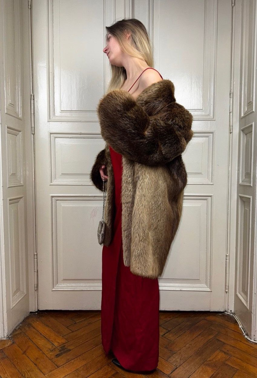 Vintage Vintage natural Long Hair fur Jacket Size M / US 6-8 / IT 42-44 - 2 Thumbnail