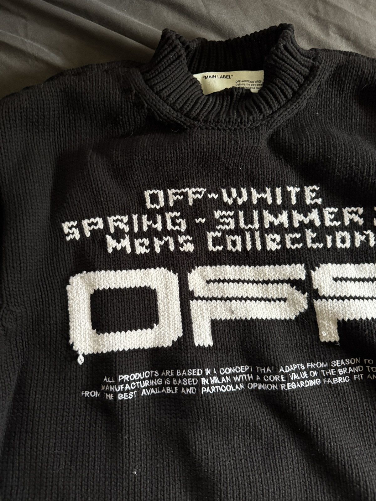 Off-White × Virgil Abloh Off-White Sweater Size US S / EU 44-46 / 1 - 2 Thumbnail