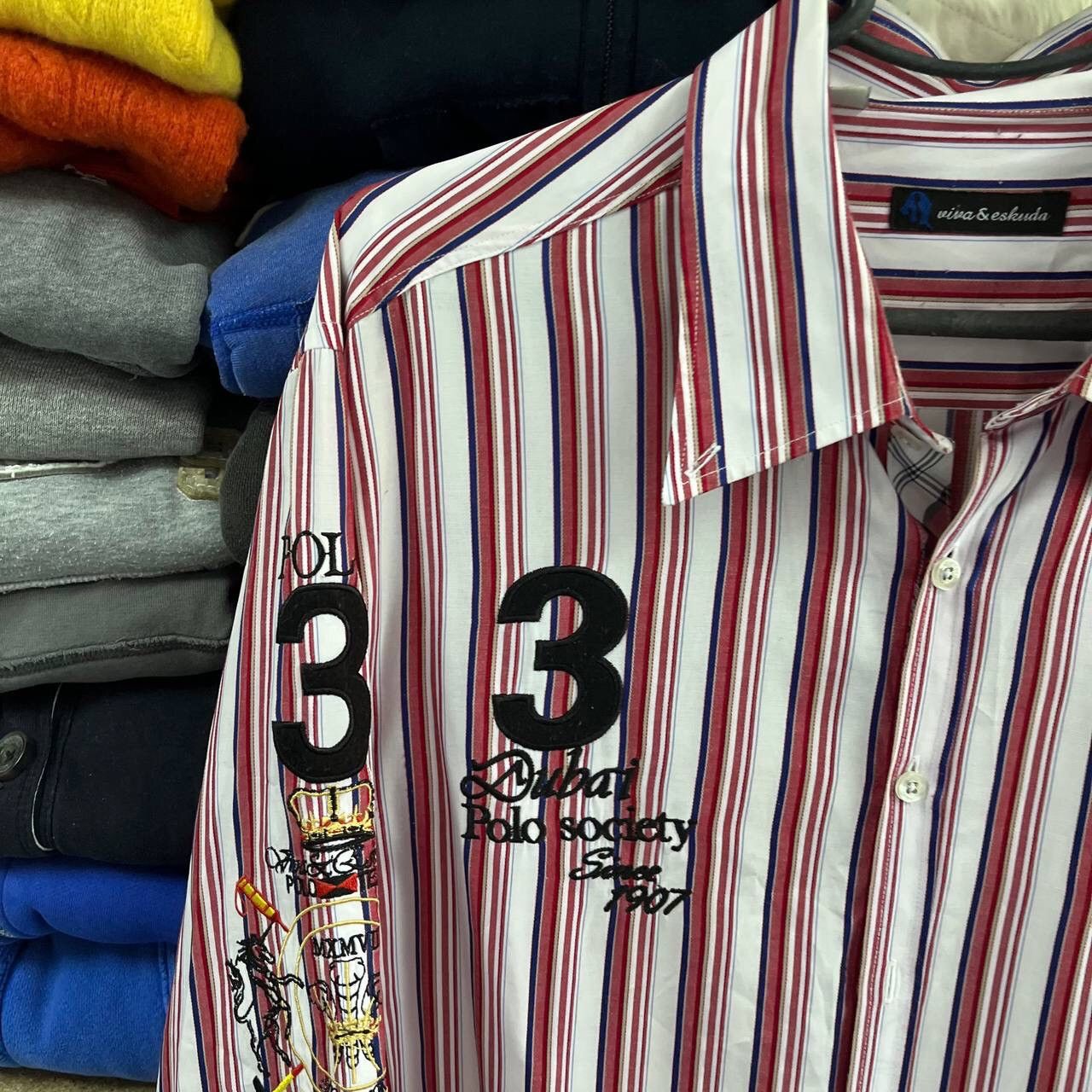Vintage Vintage Polo Society Dubai 1907 Polo Team Number #3 Viva Size US XXL / EU 58 / 5 - 2 Thumbnail