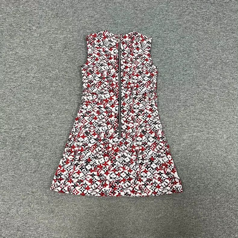 Louis Vuitton Louis Vuitton Full print presbyopic dress 2505-Nextarrow Size XXS / US 00 / IT 34 - 2 Thumbnail