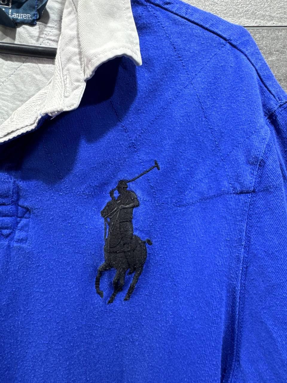Polo Ralph Lauren Polo Ralph Lauren Rugby Vintage Polo Long Sleeve Big Pony Size US M / EU 48-50 / 2 - 6 Thumbnail