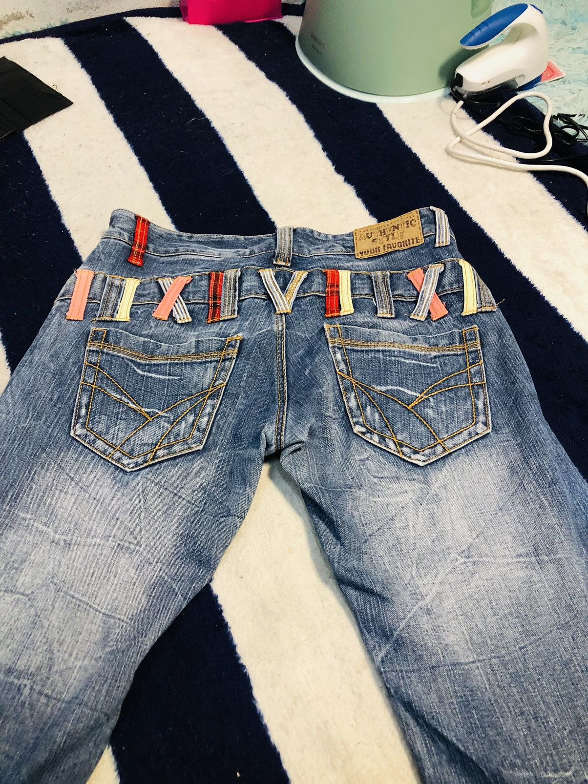Japanese Brand × Jean Authentic Style Double Waist (1) Size US 34 / EU 50 - 16 Thumbnail